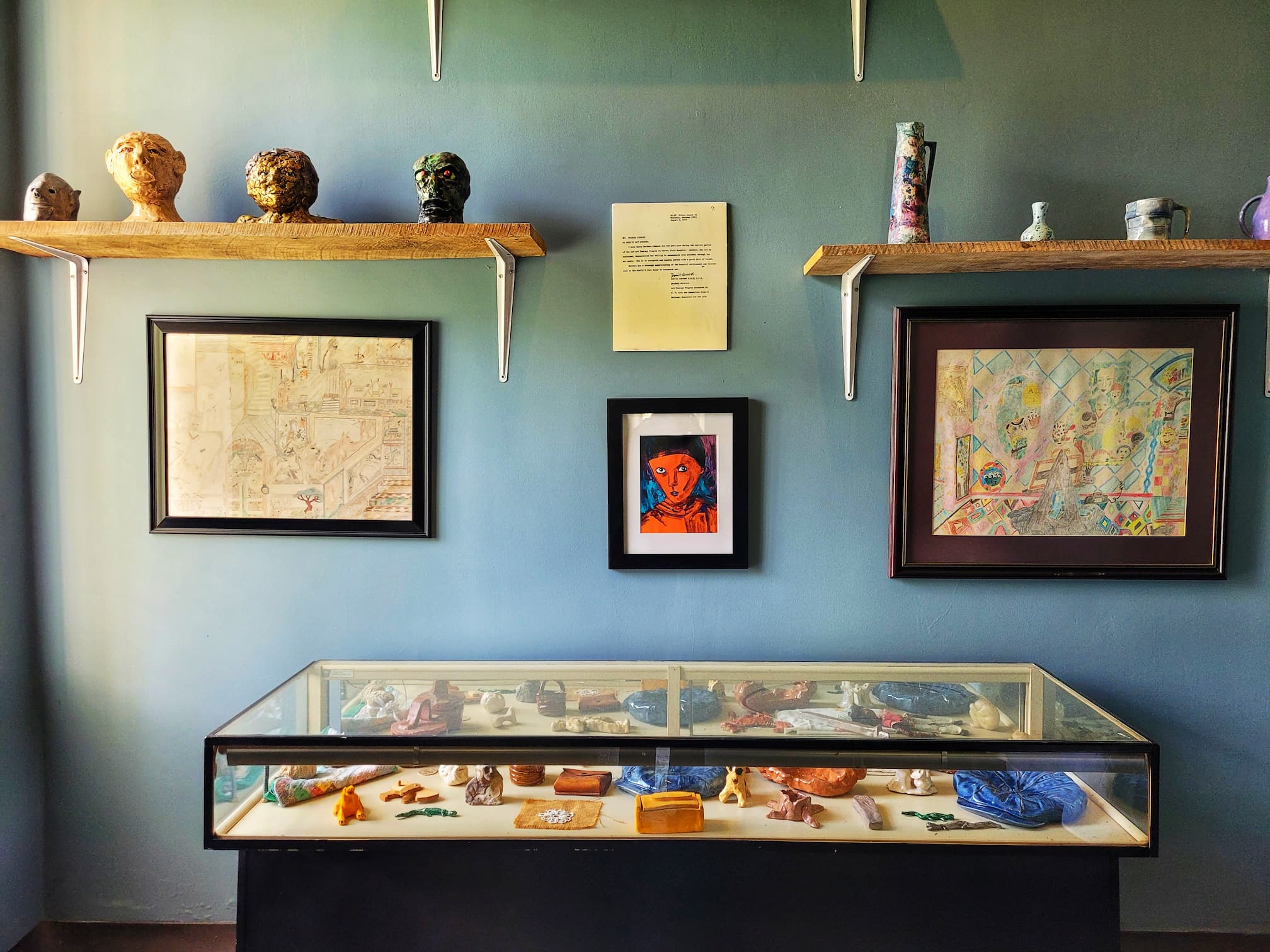 photo of trans allegheny lunatic asylum partient art