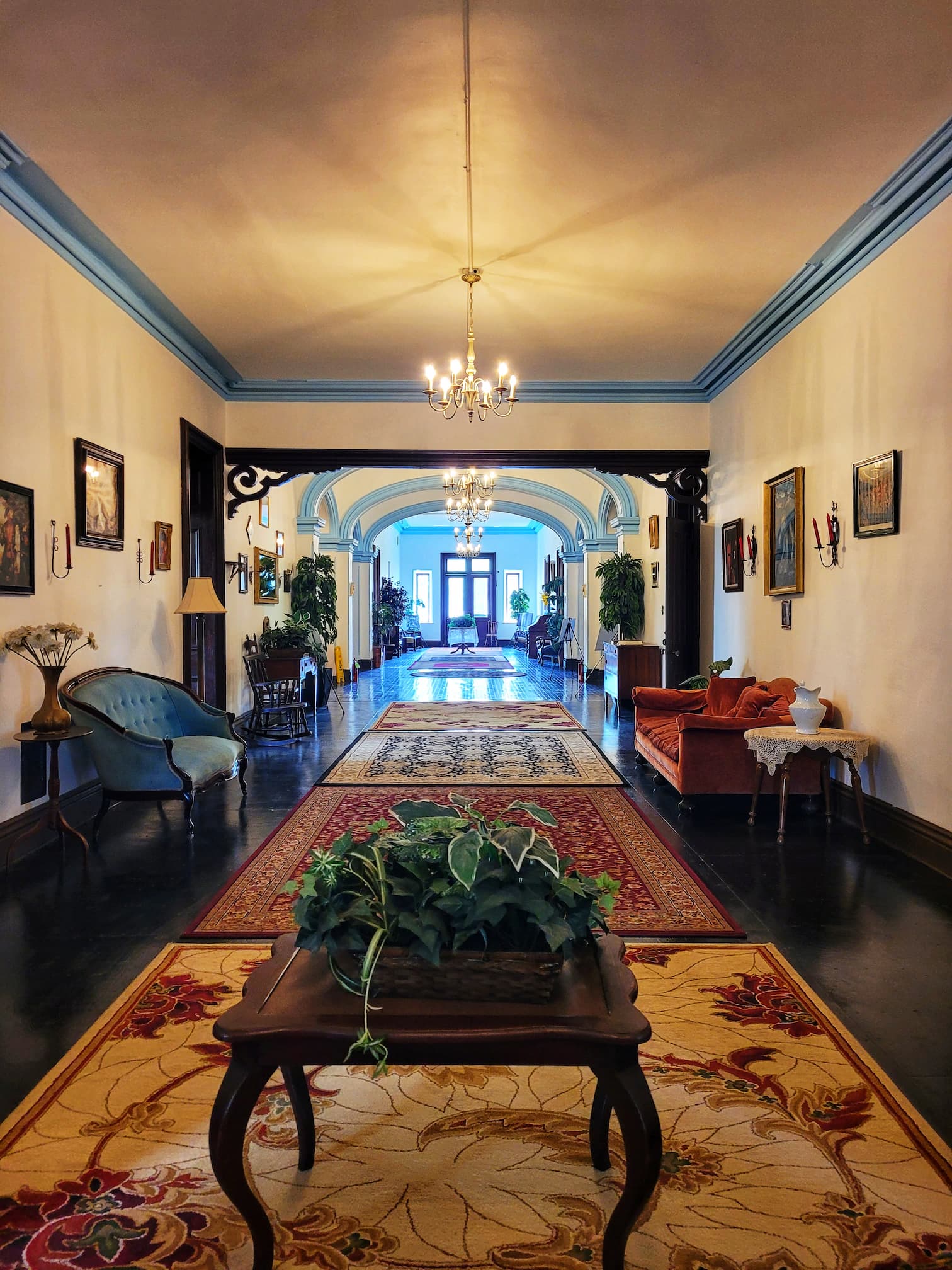 photo of trans allegheny lunatic asylum staff area