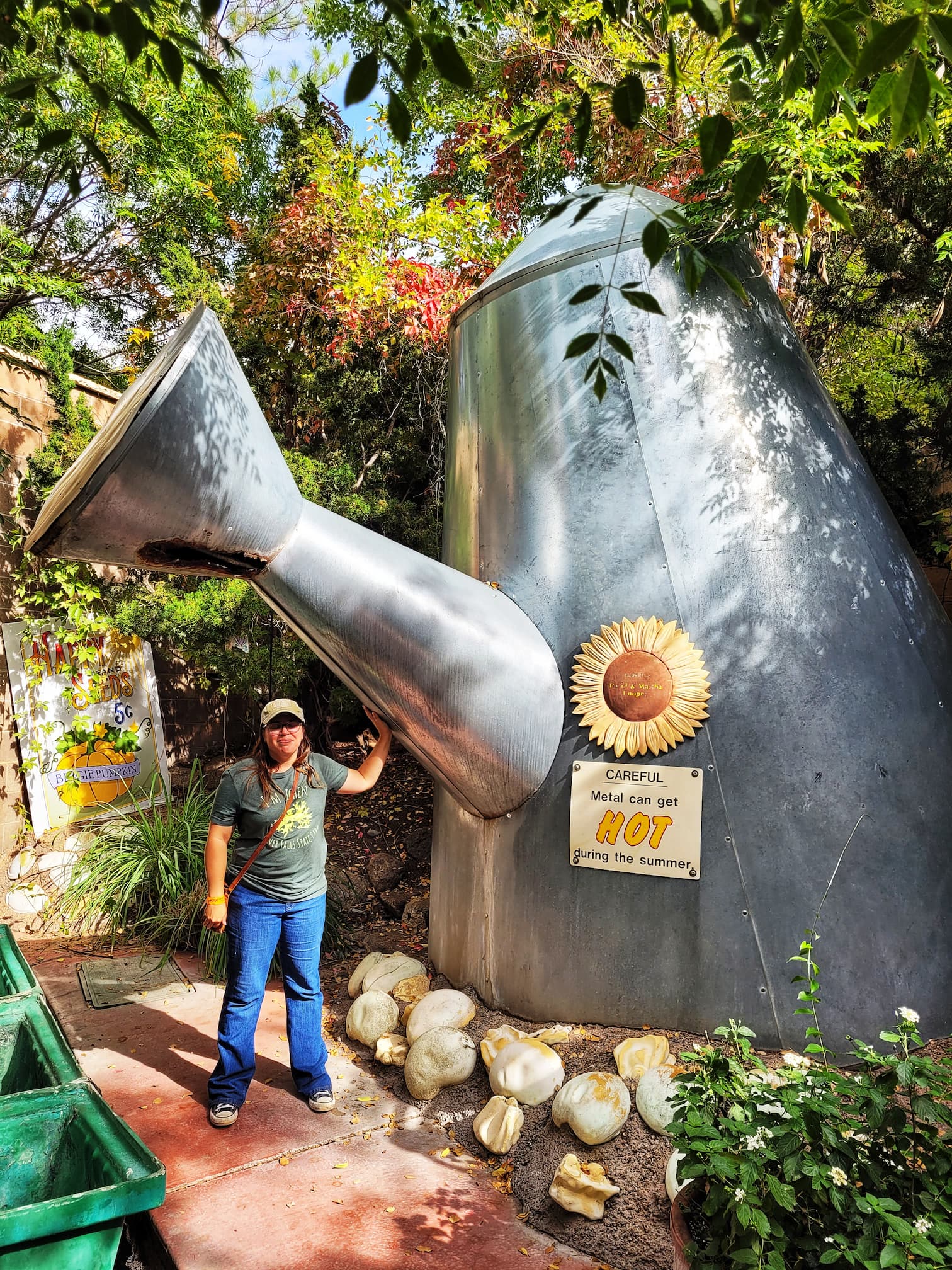 photo of abq biopark children's garden