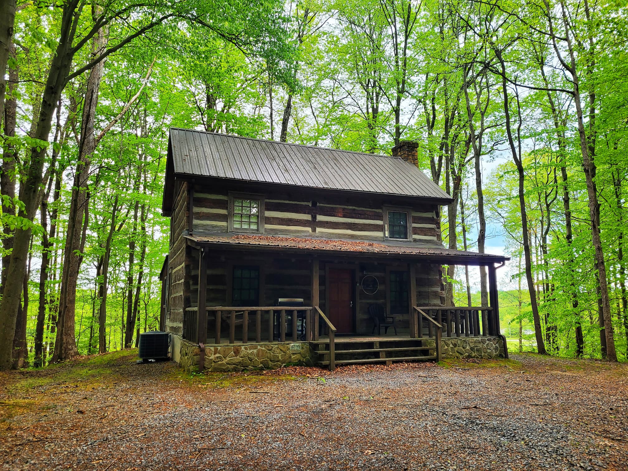 photo of cabin at bear mountain campground