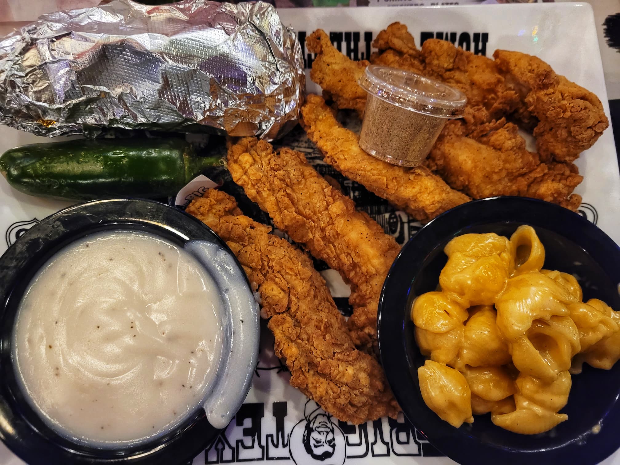 photo of big texan steak ranch meal
