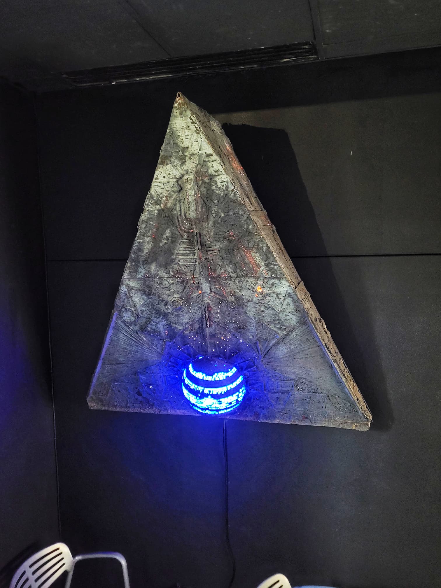 photo of star trek model piece