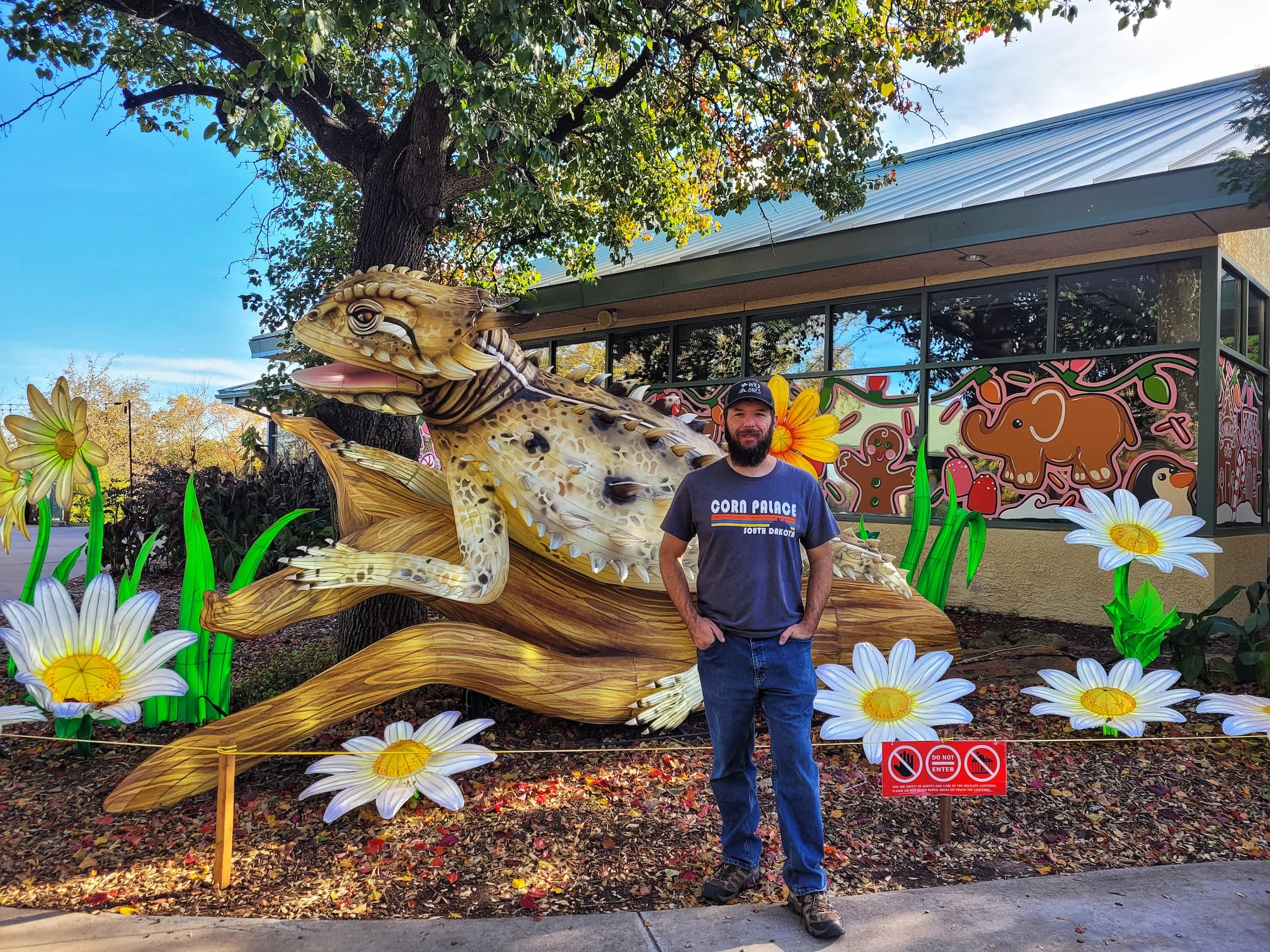 photo of josh at okc zoo