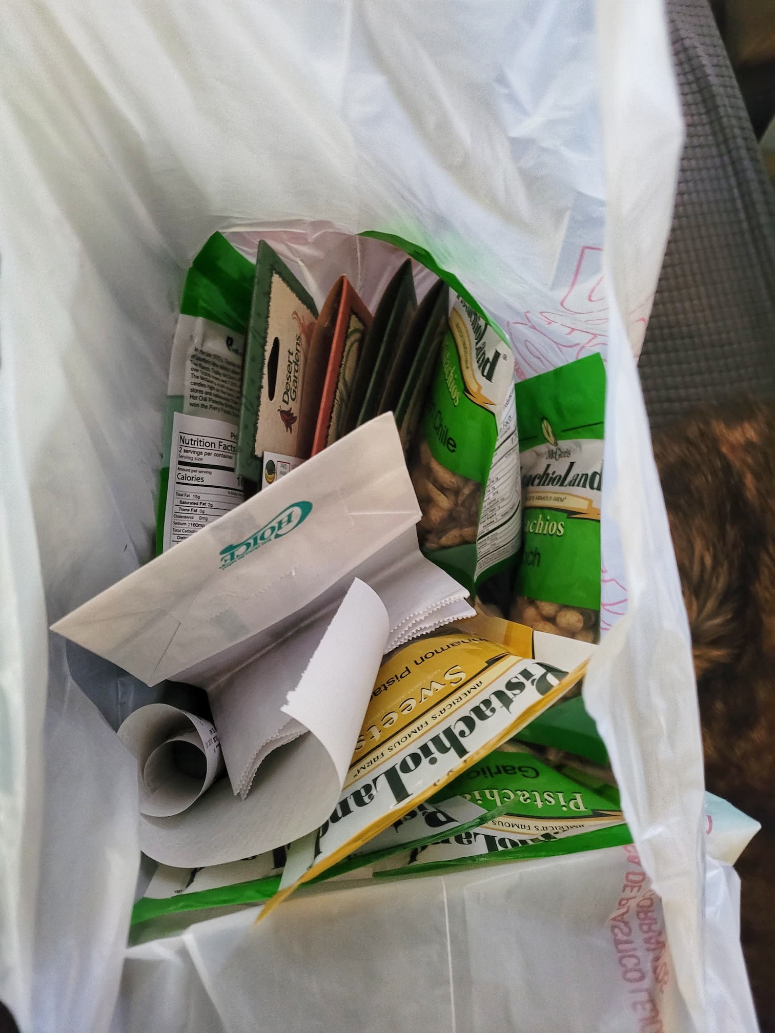 photo of pistachioland shopping haul