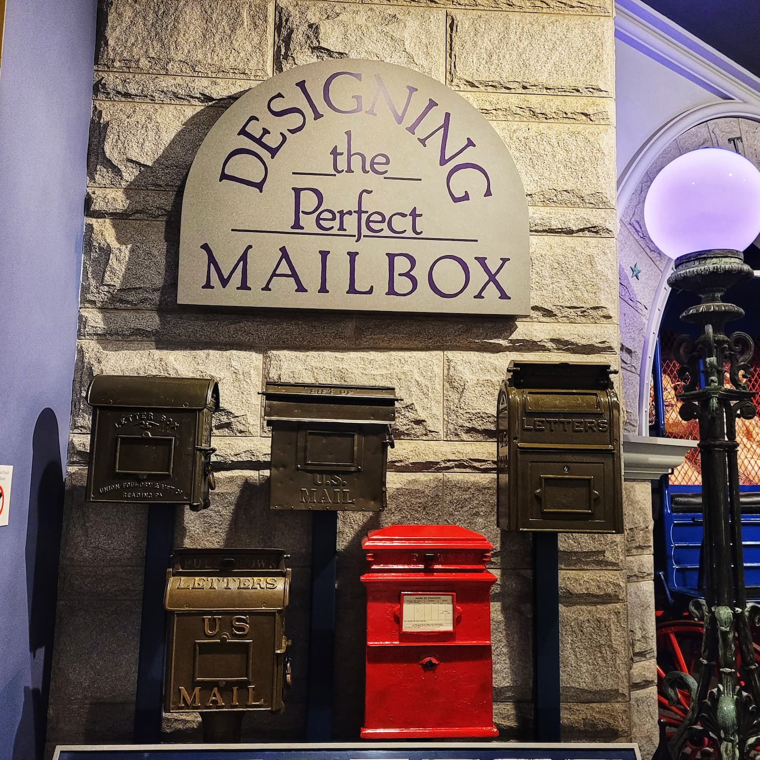 photo of design the perfect mailbox activity at the national postal museum