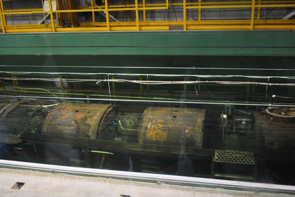 photo of hl hunley submarine