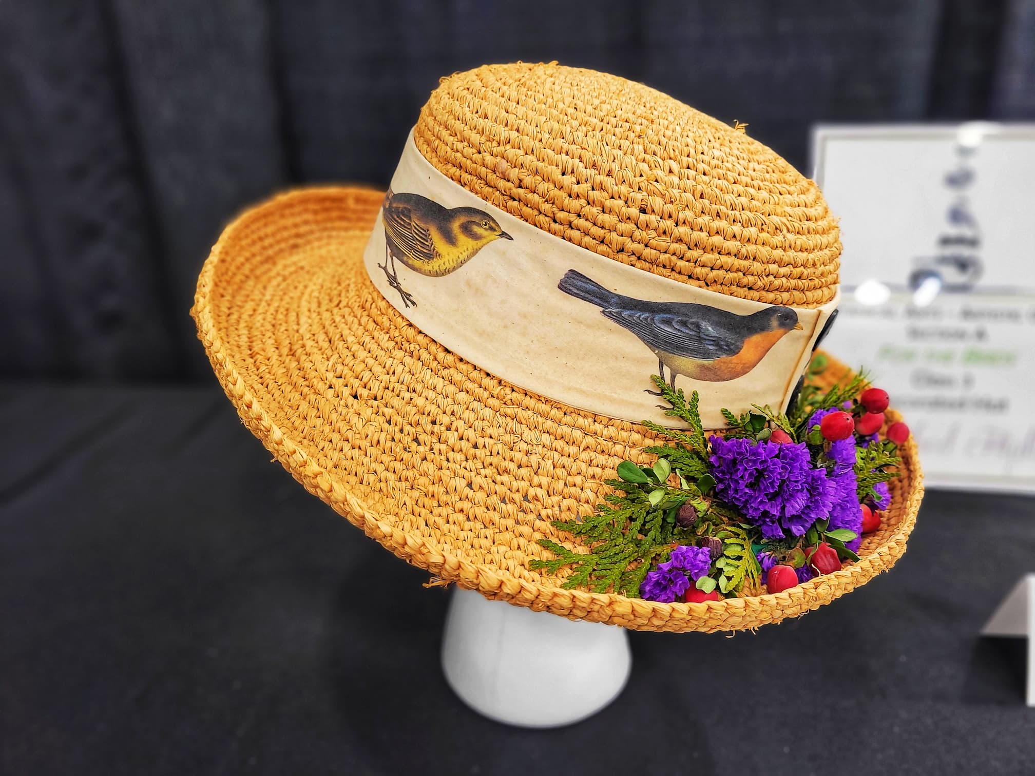 photo of flower show entry at pbs garden entry