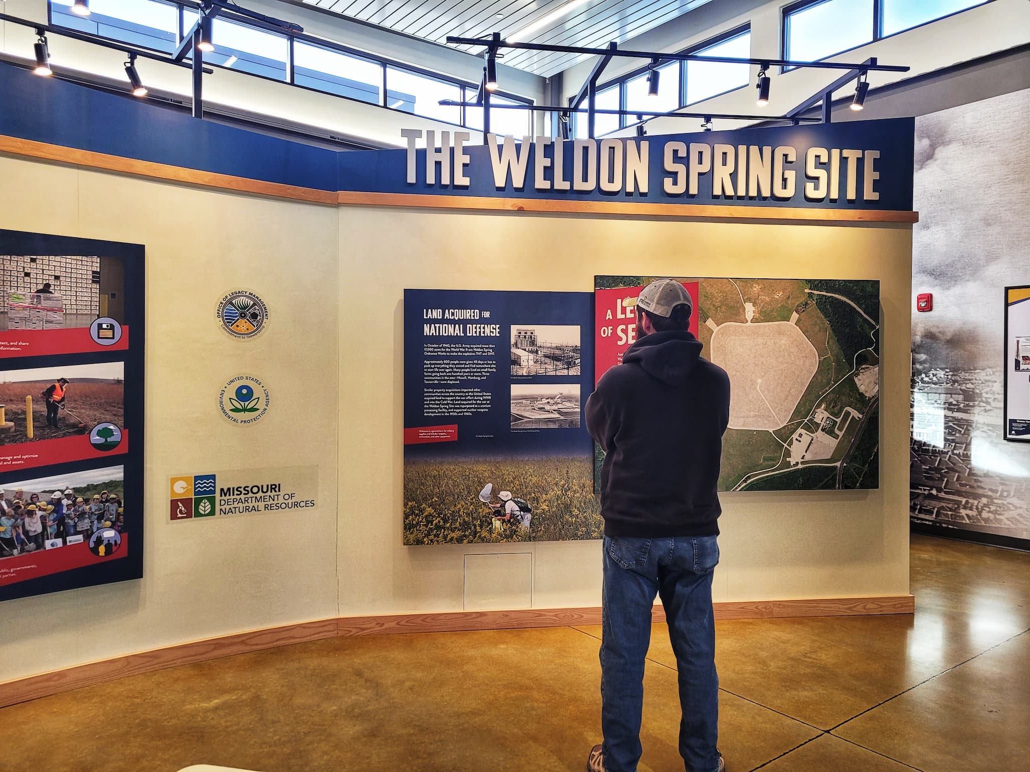 photo of weldon spring site interpretive center