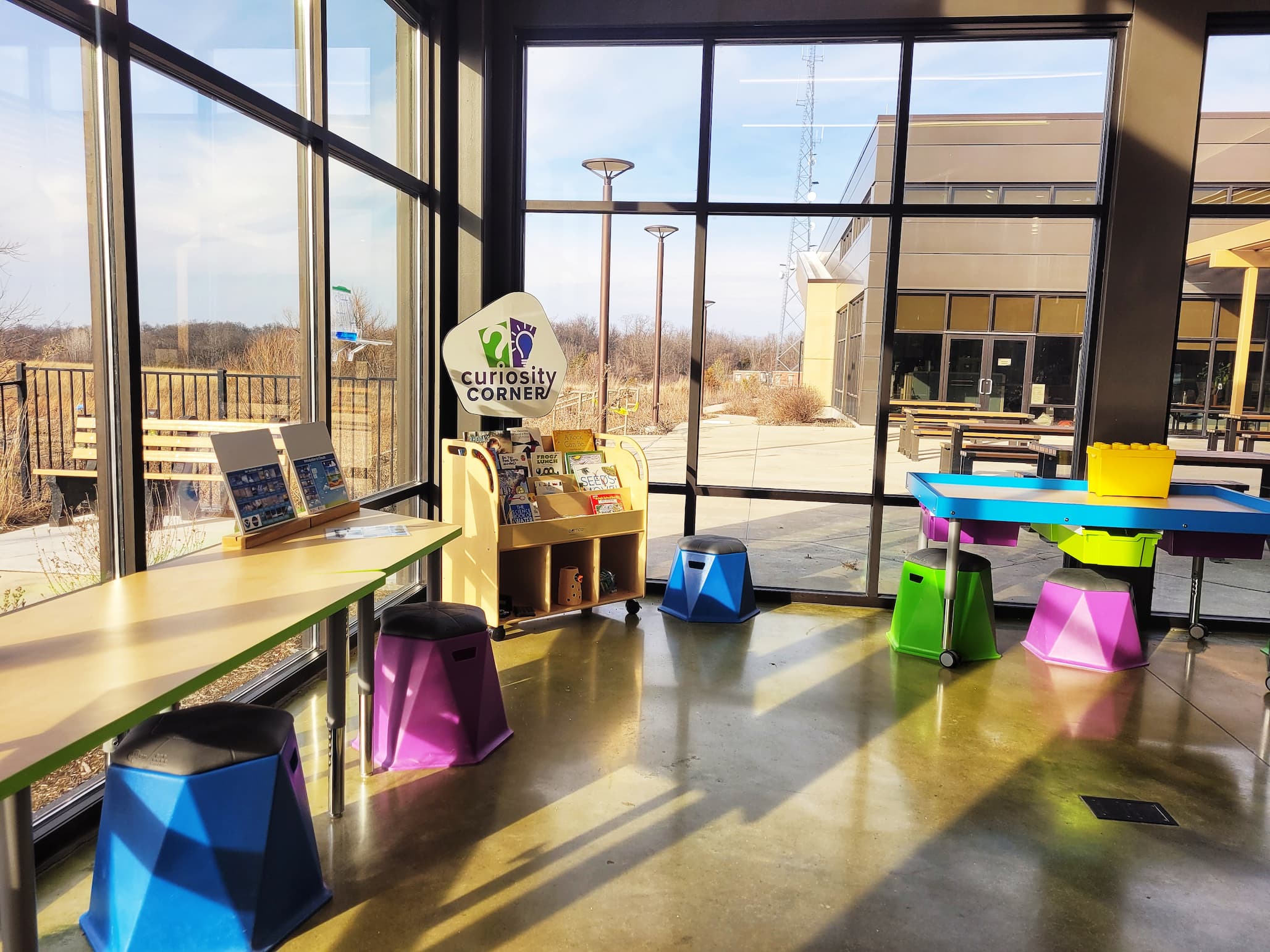 photo of children's area at weldon spring site interpretive center