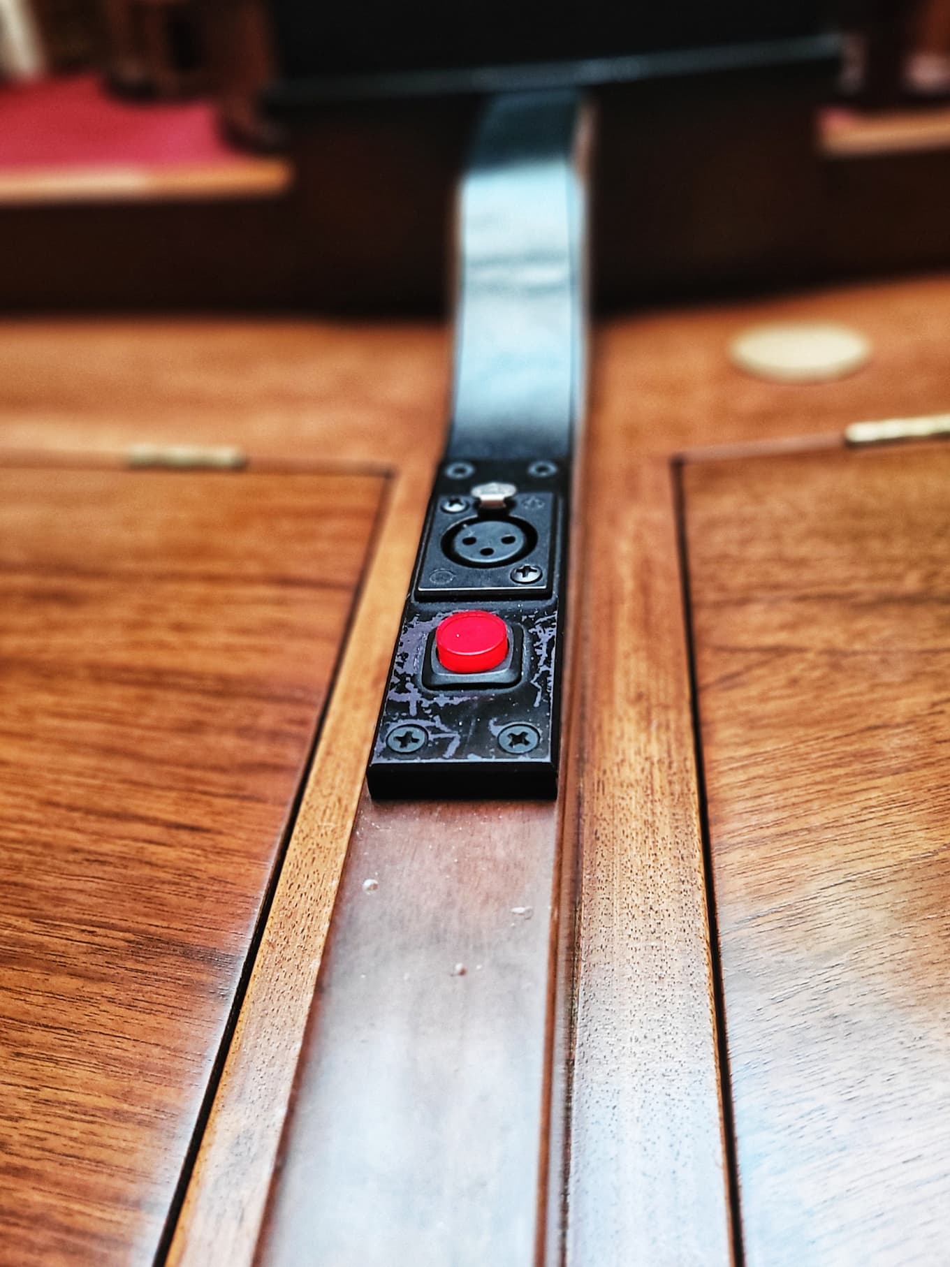 photo of wisconsin capitol senate desk