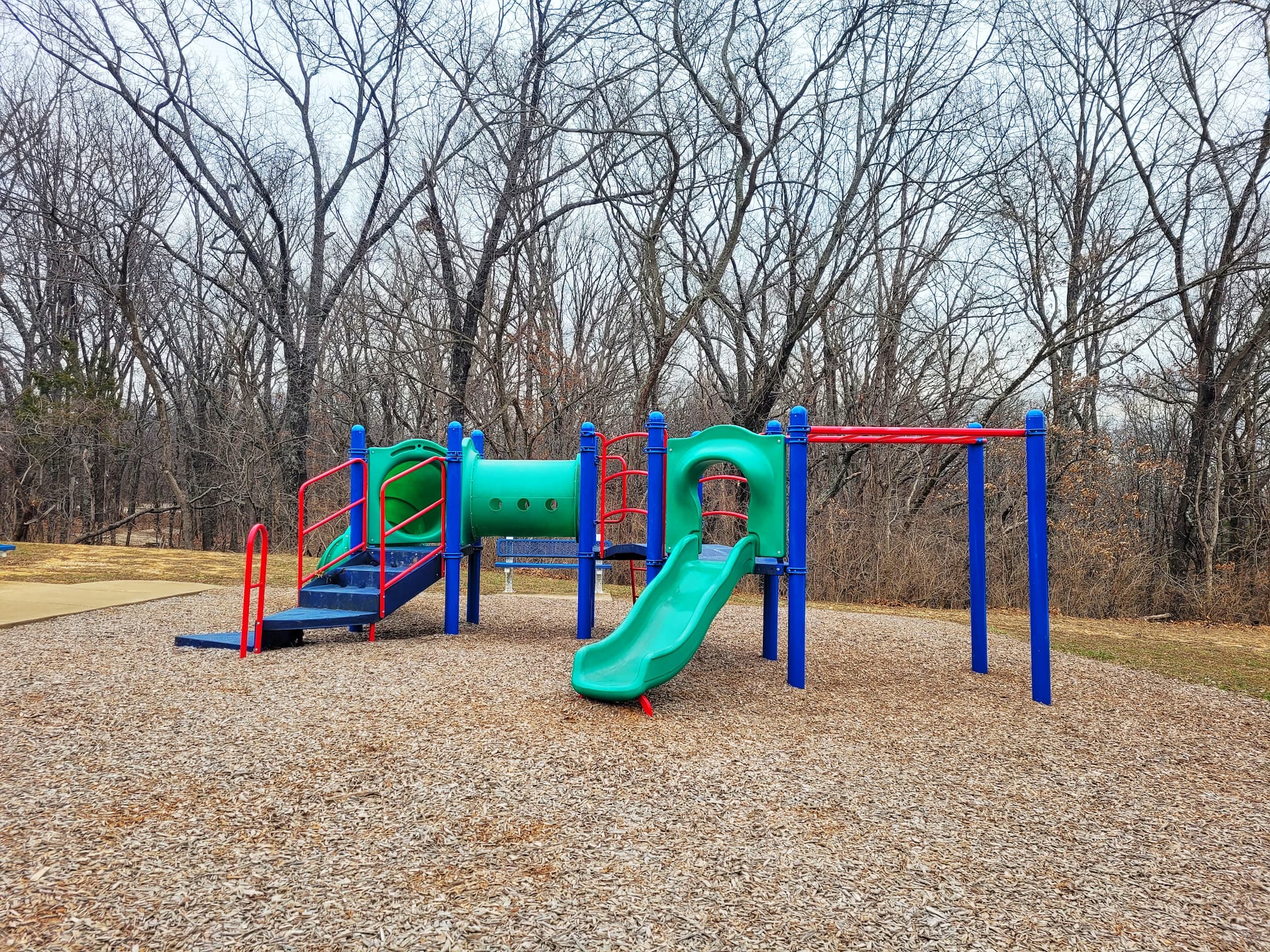 photo of babler state park campground playground