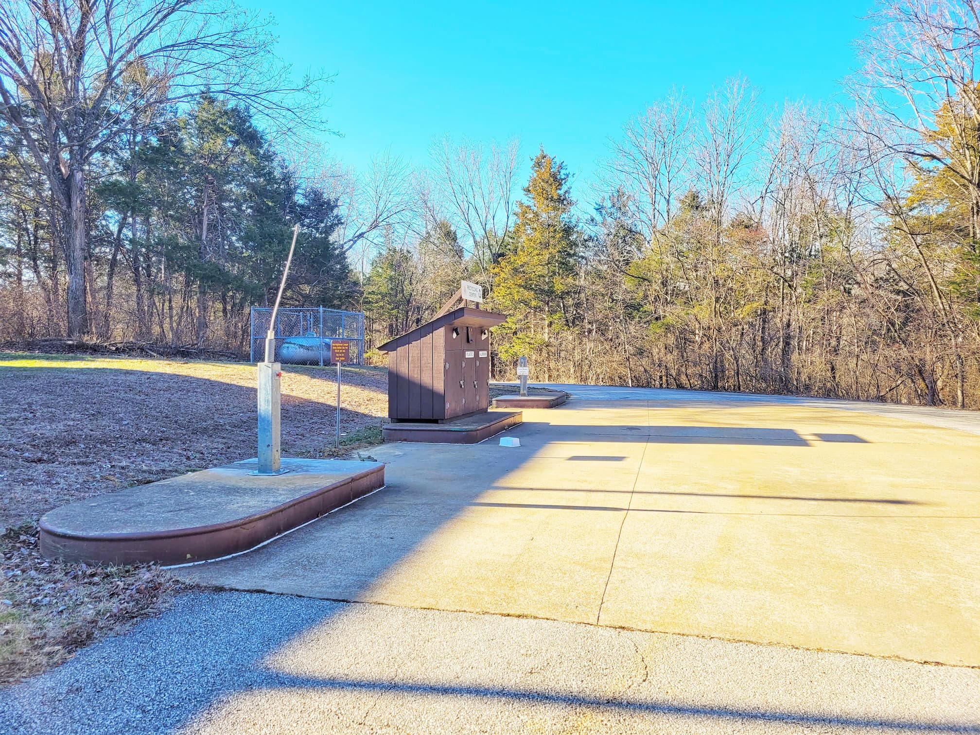 photo of babler state park dump station