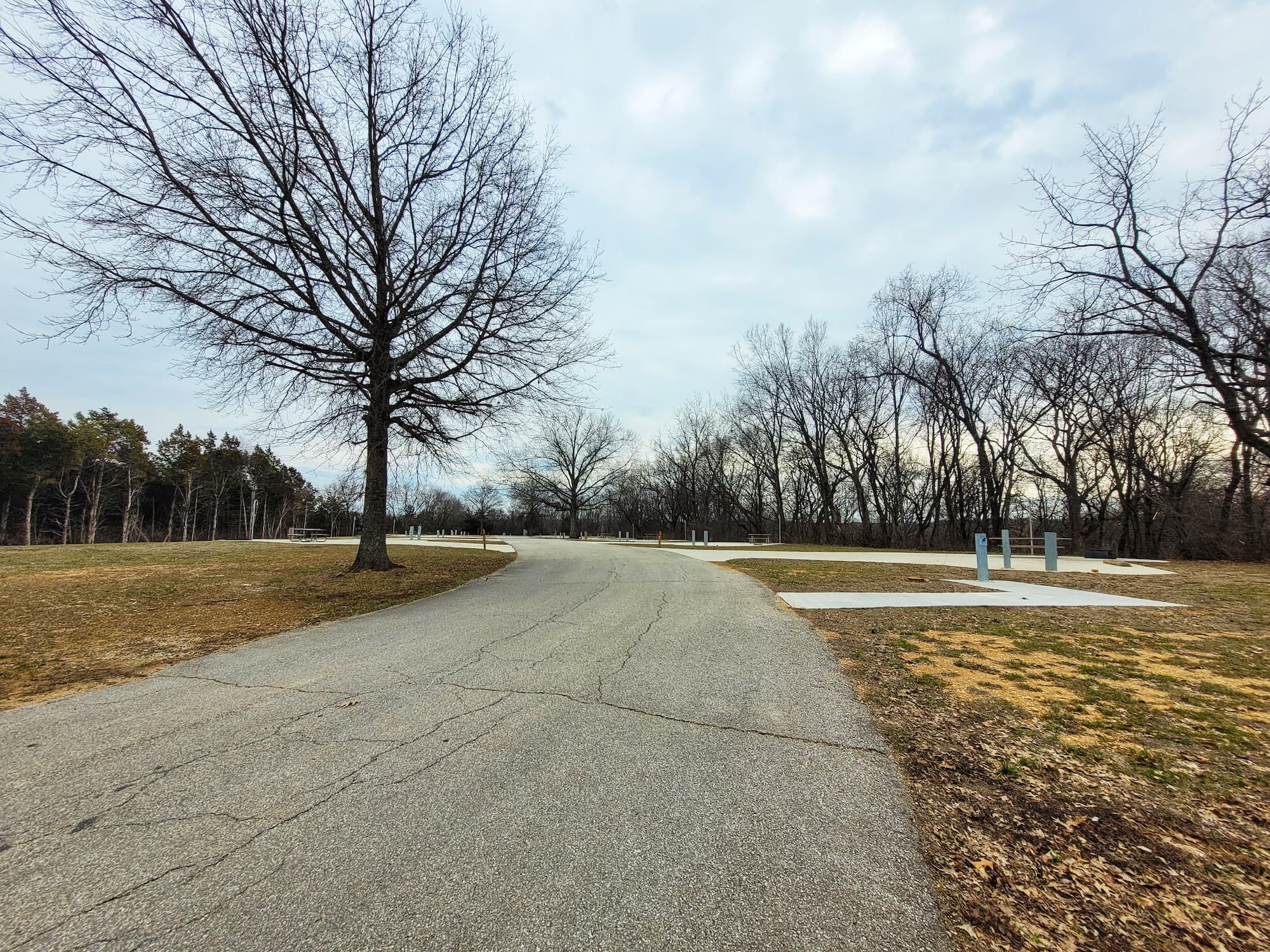 photo of babler state park campground