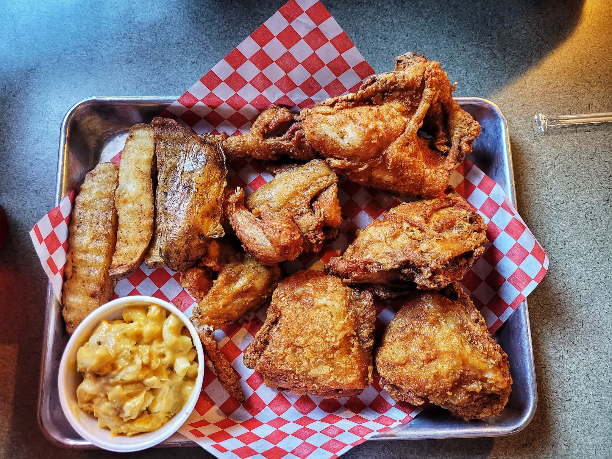 photo of broiled chicken from chicken shack