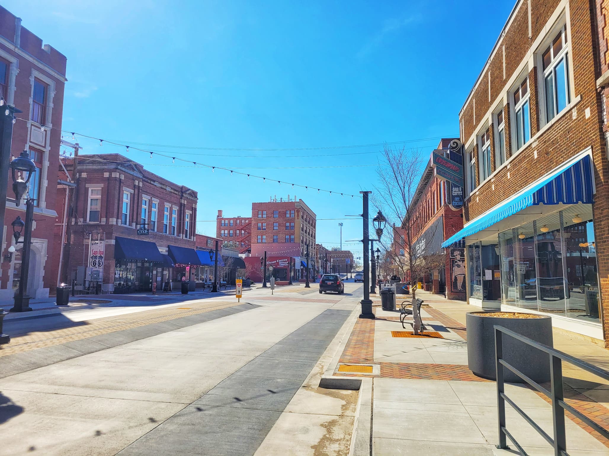photo of downtown sapulpa, oklahoma
