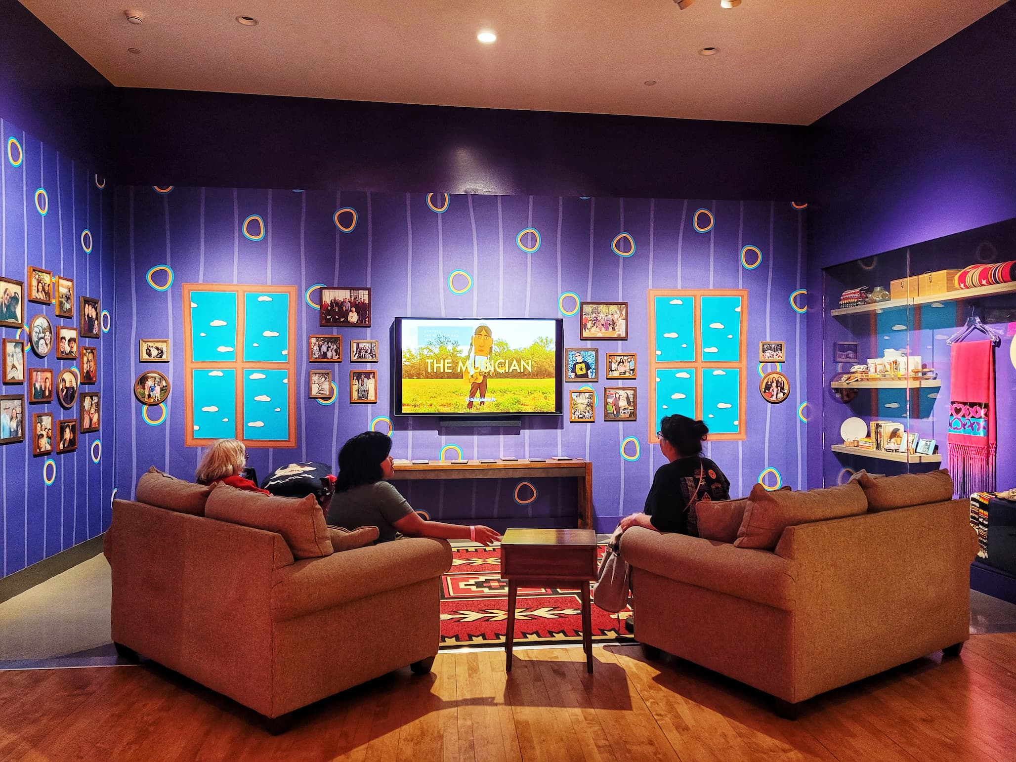 photo of exhibit at first americans museum