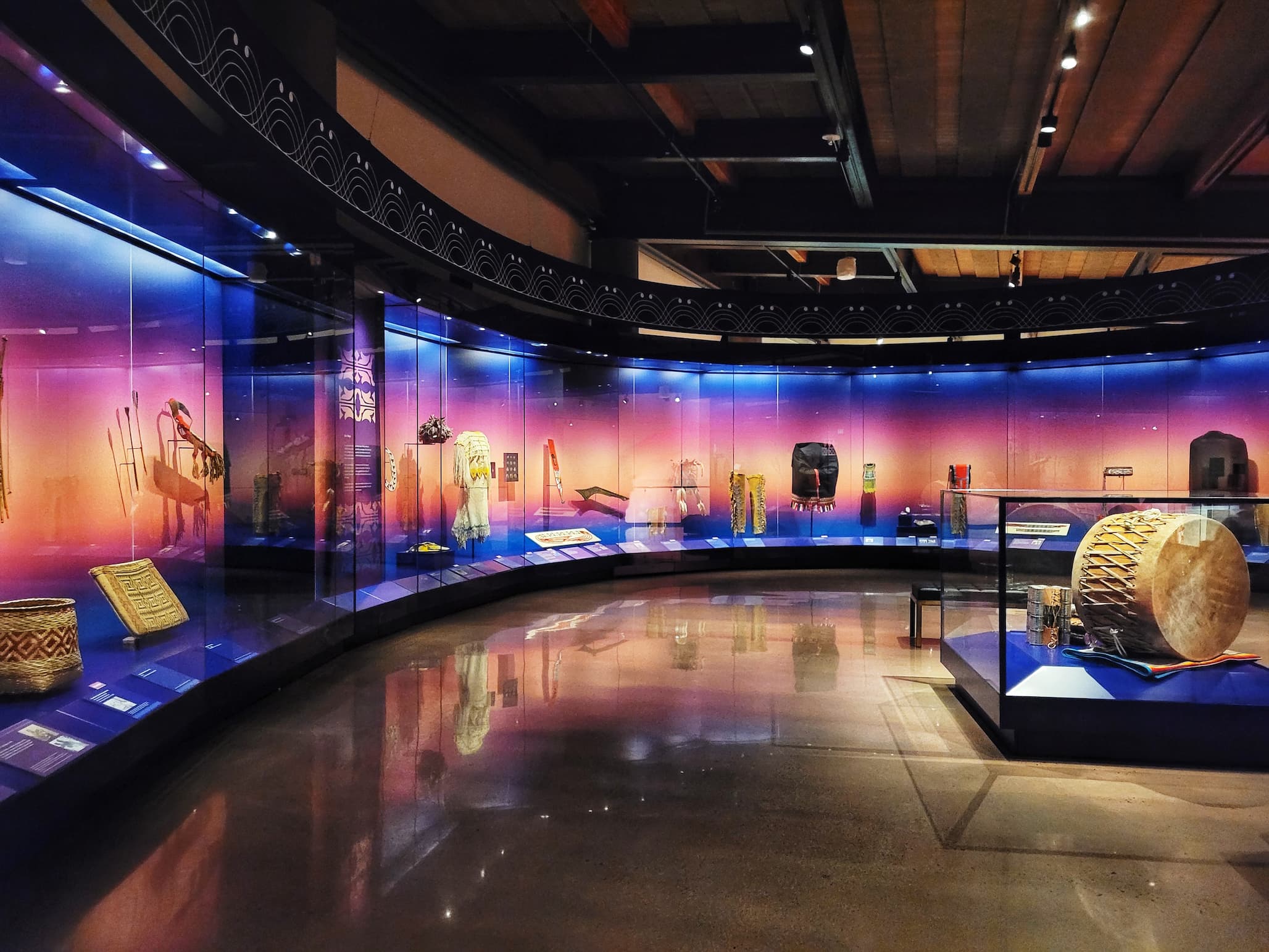 photo of winiko exhibit at first americans museum