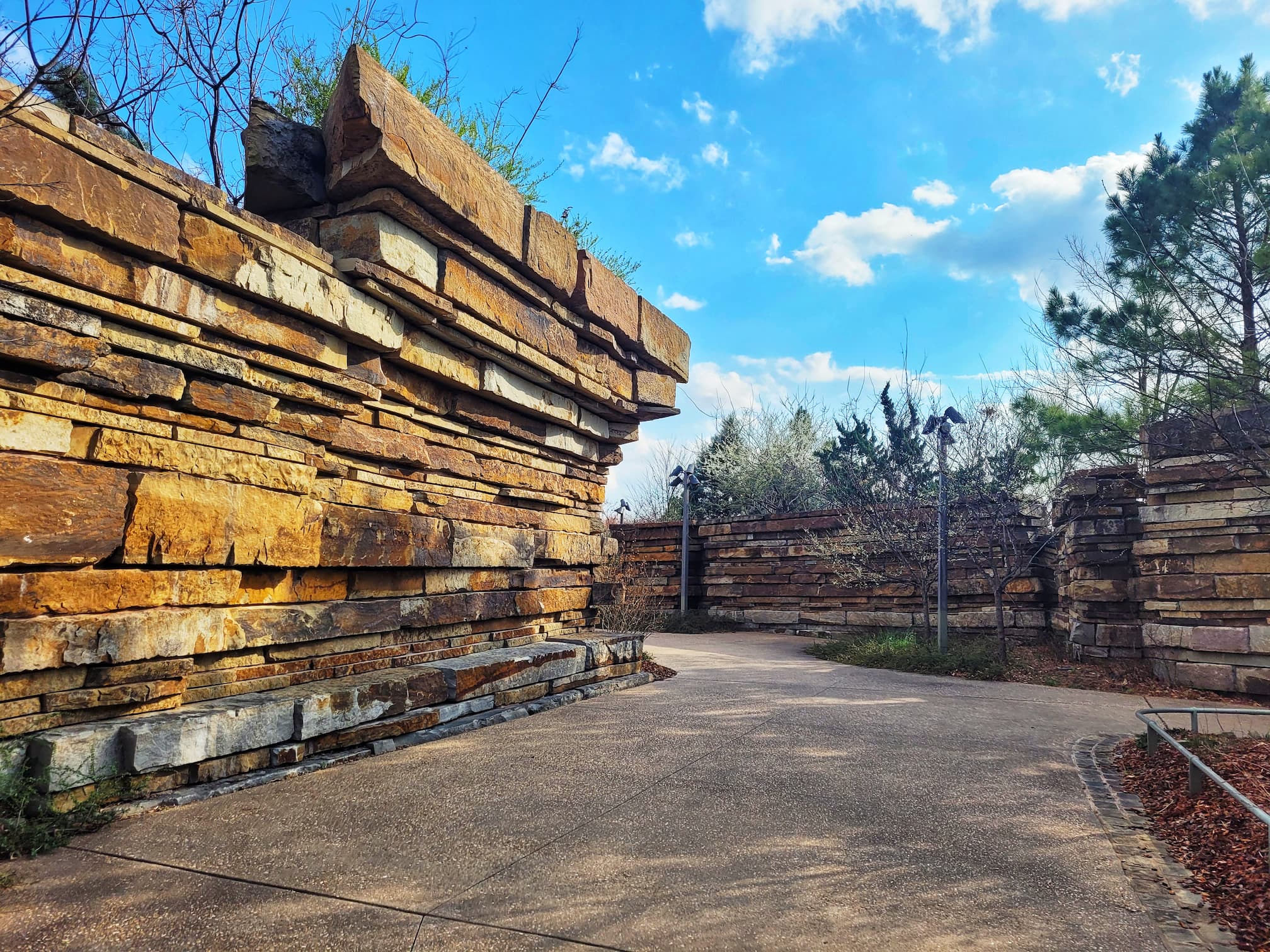 photo of walking path at gathering place