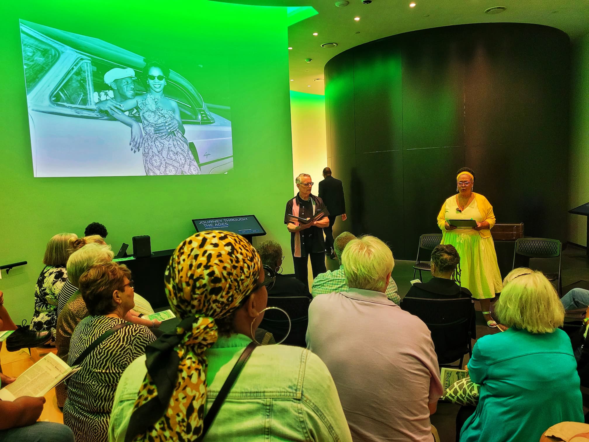 photo of green book experience program at greenwood rising