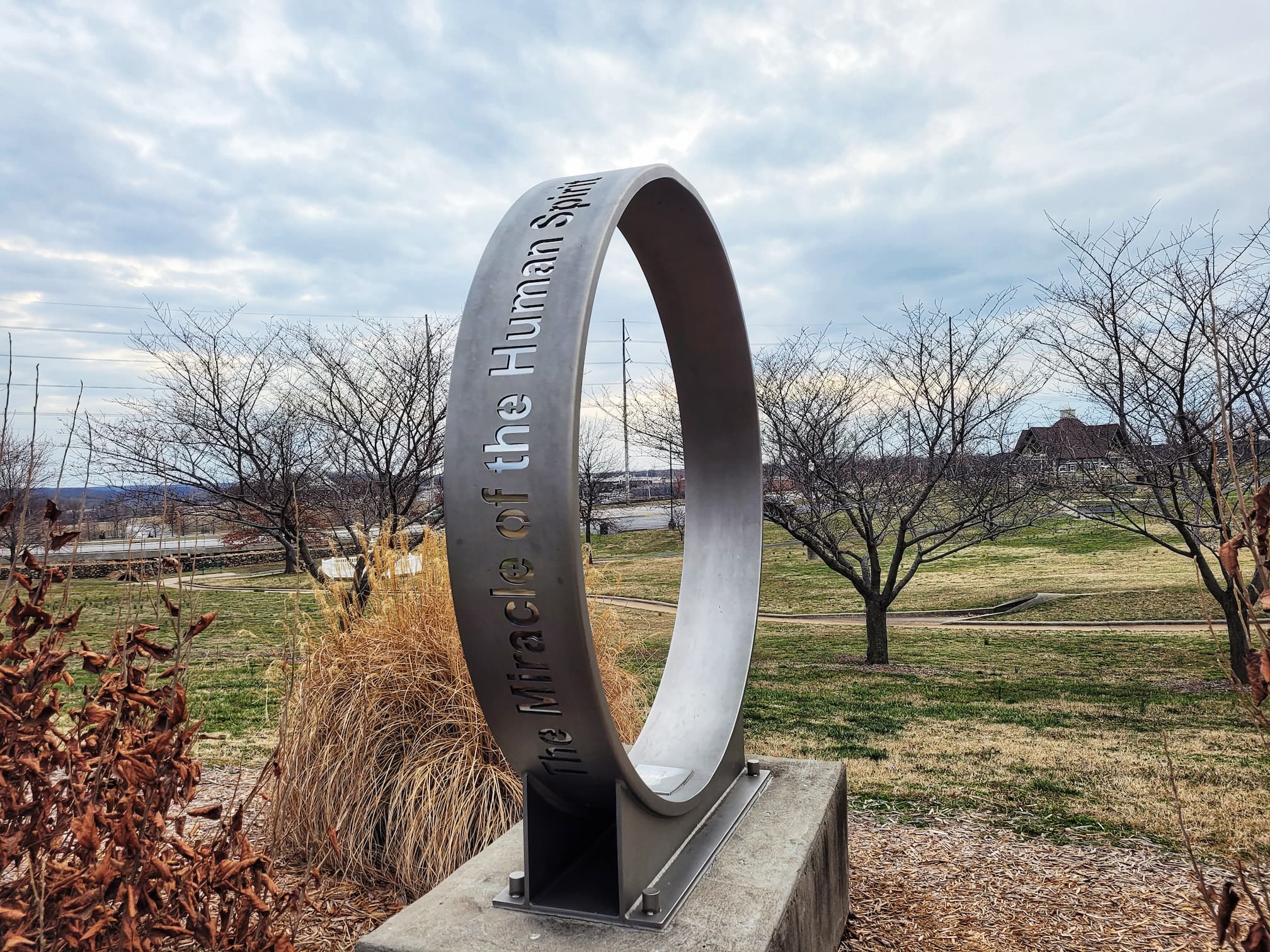 photo of volunteer memorial 