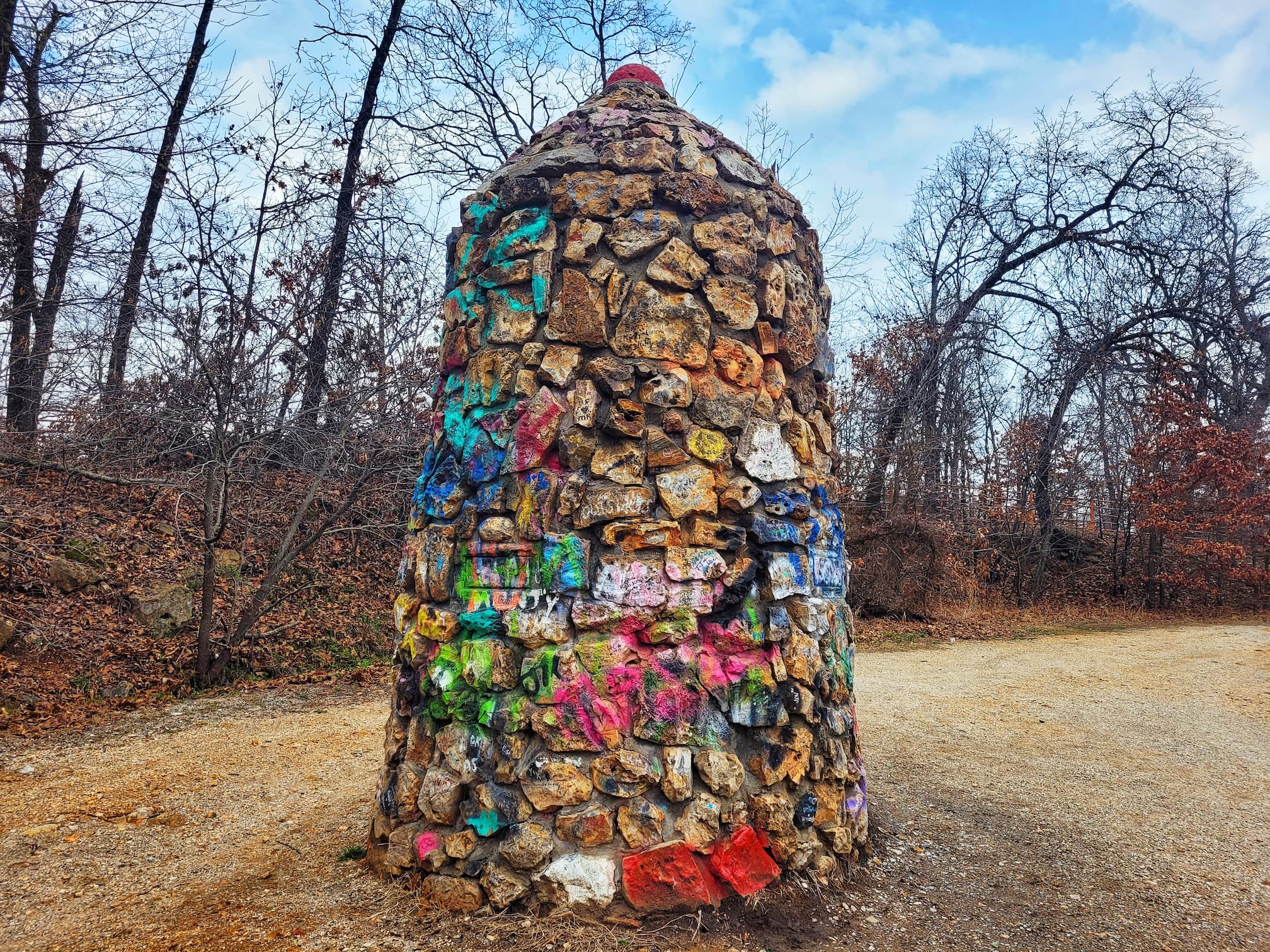 photo of ok-ks-mo tristate marker