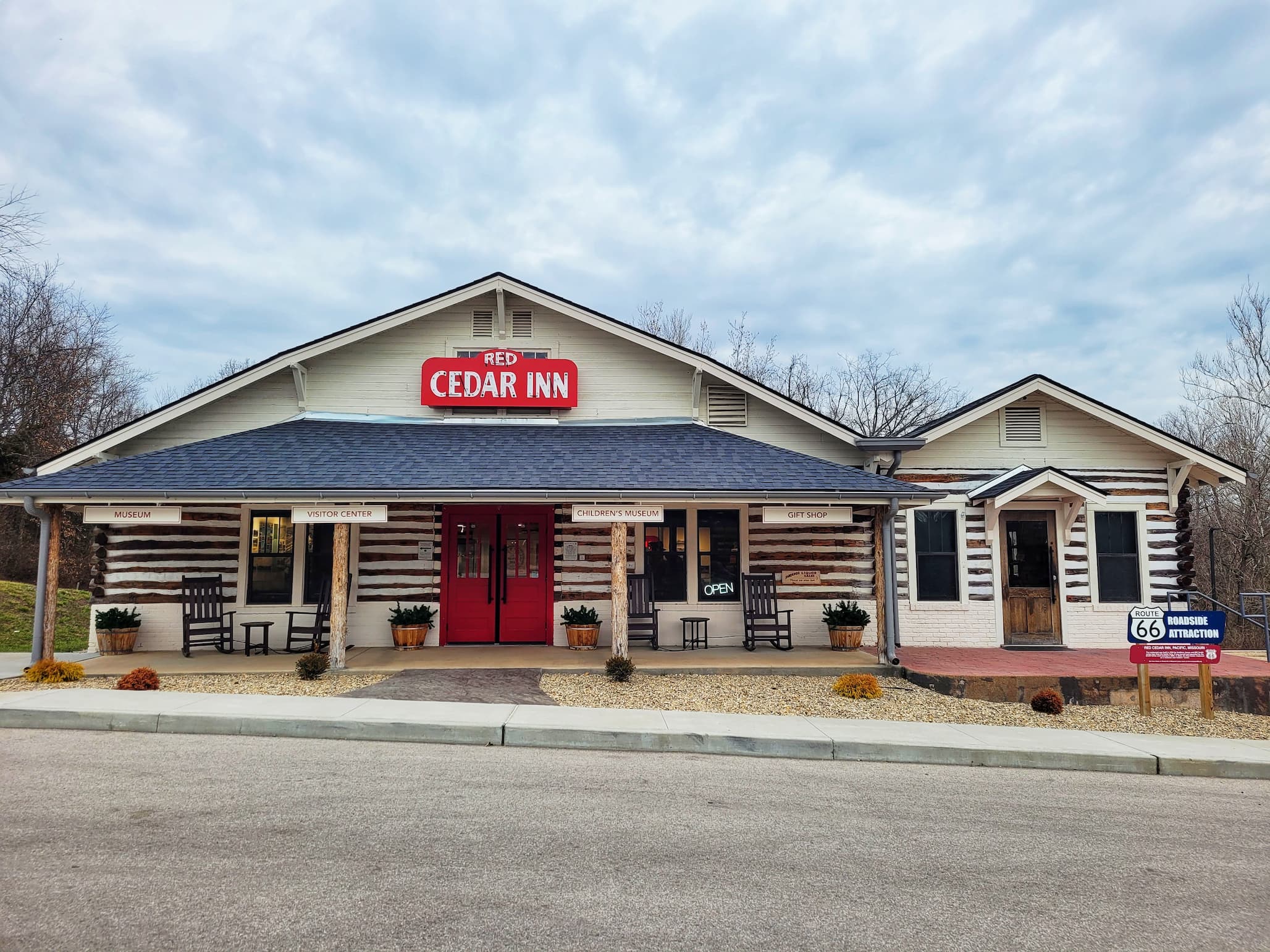 photo of red cedar inn museum and visitor center