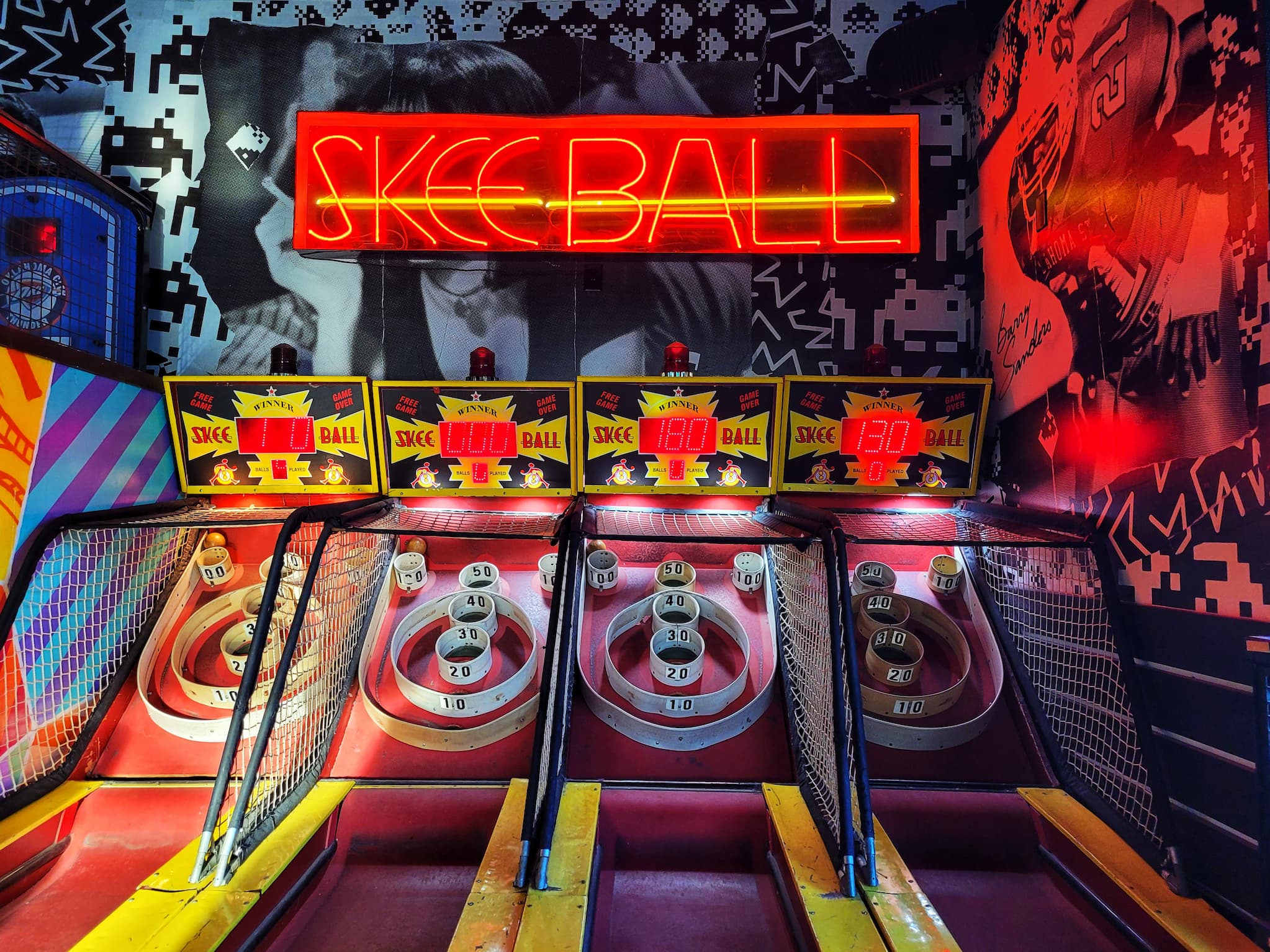 photo of skeeball at up down okc