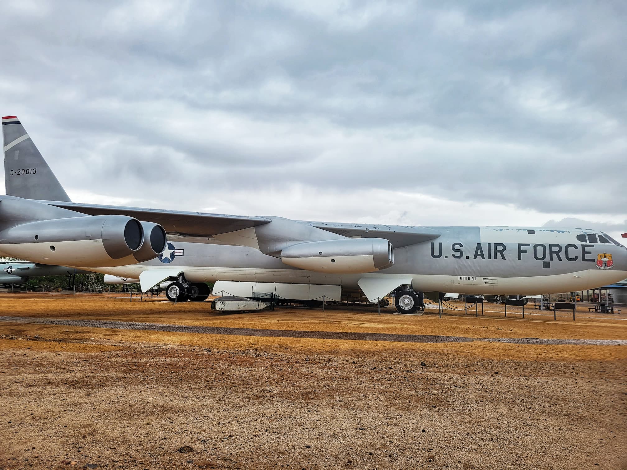 photo of air force plane at national museum of nuclear science and history