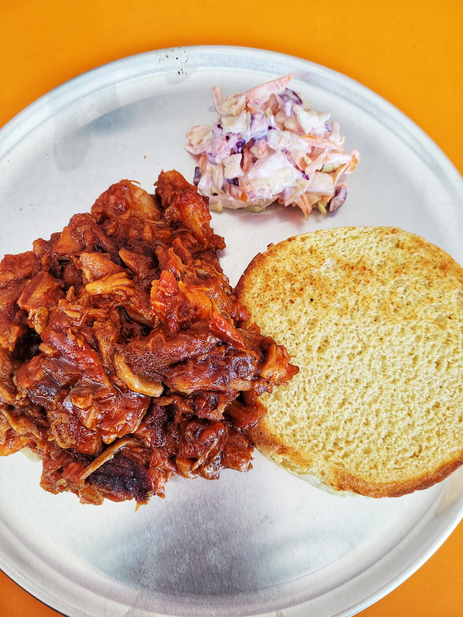 photo of pulled pork sandwich
