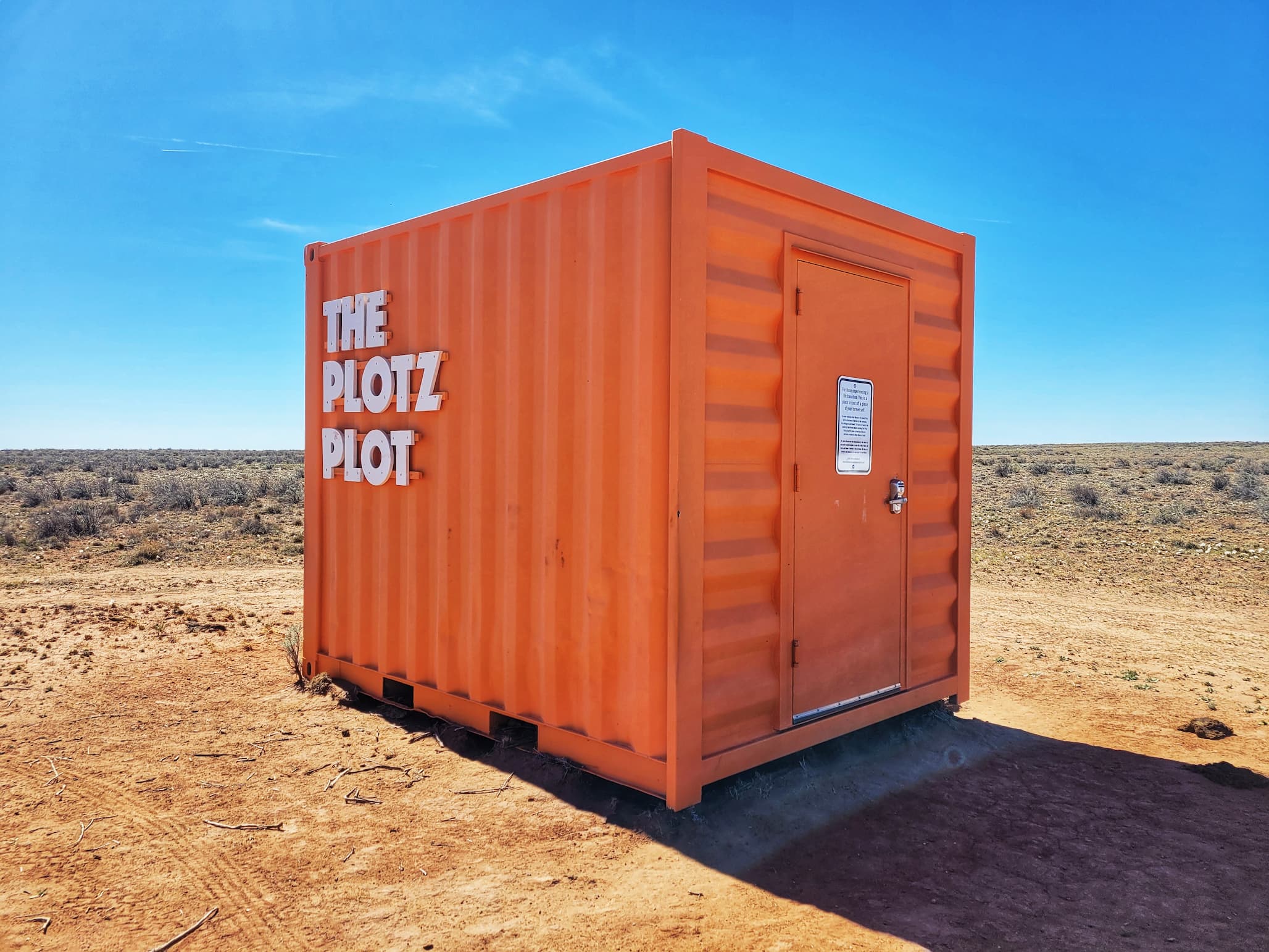photo of the plotz plot