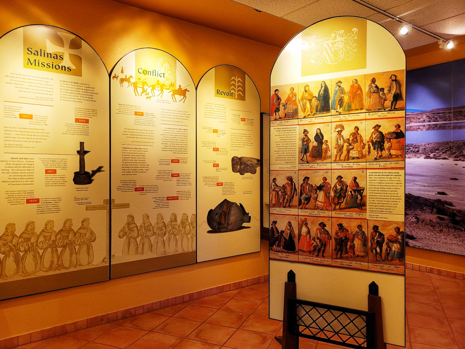 photo of salinas pueblo missions national monument headquarters visitor center