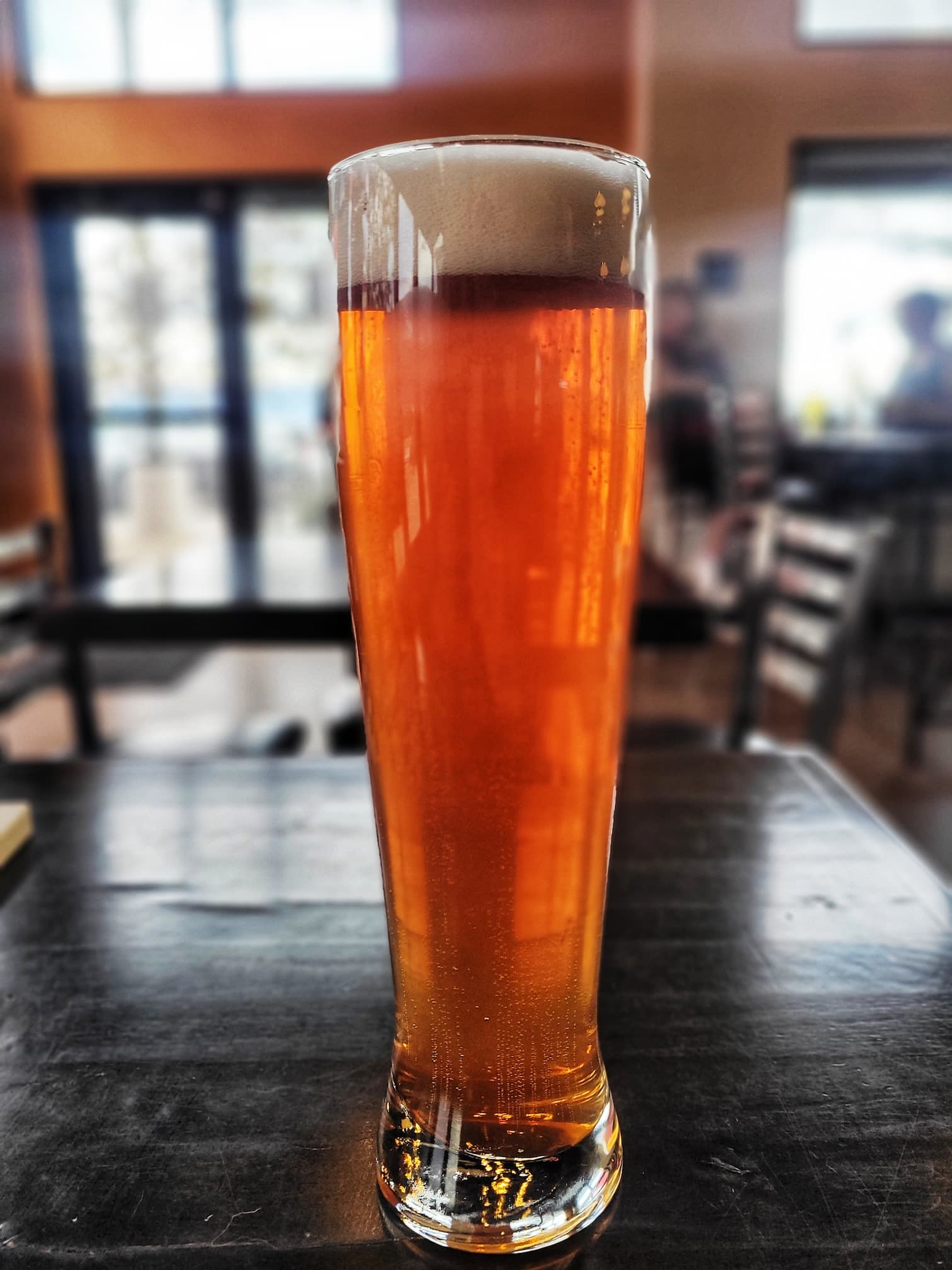 photo of prickly pear beer at unhinged brewing