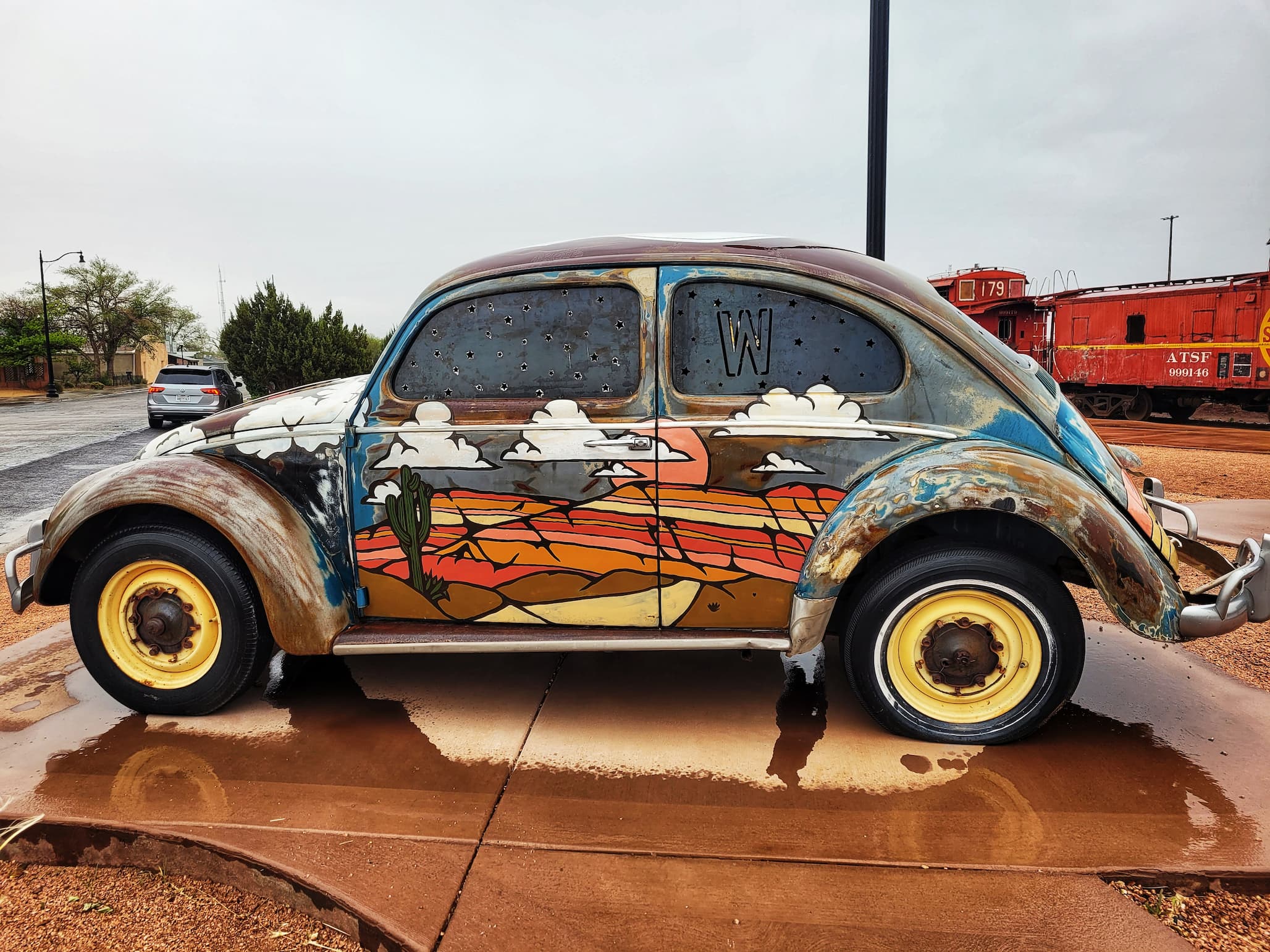 photo of winslow art cart