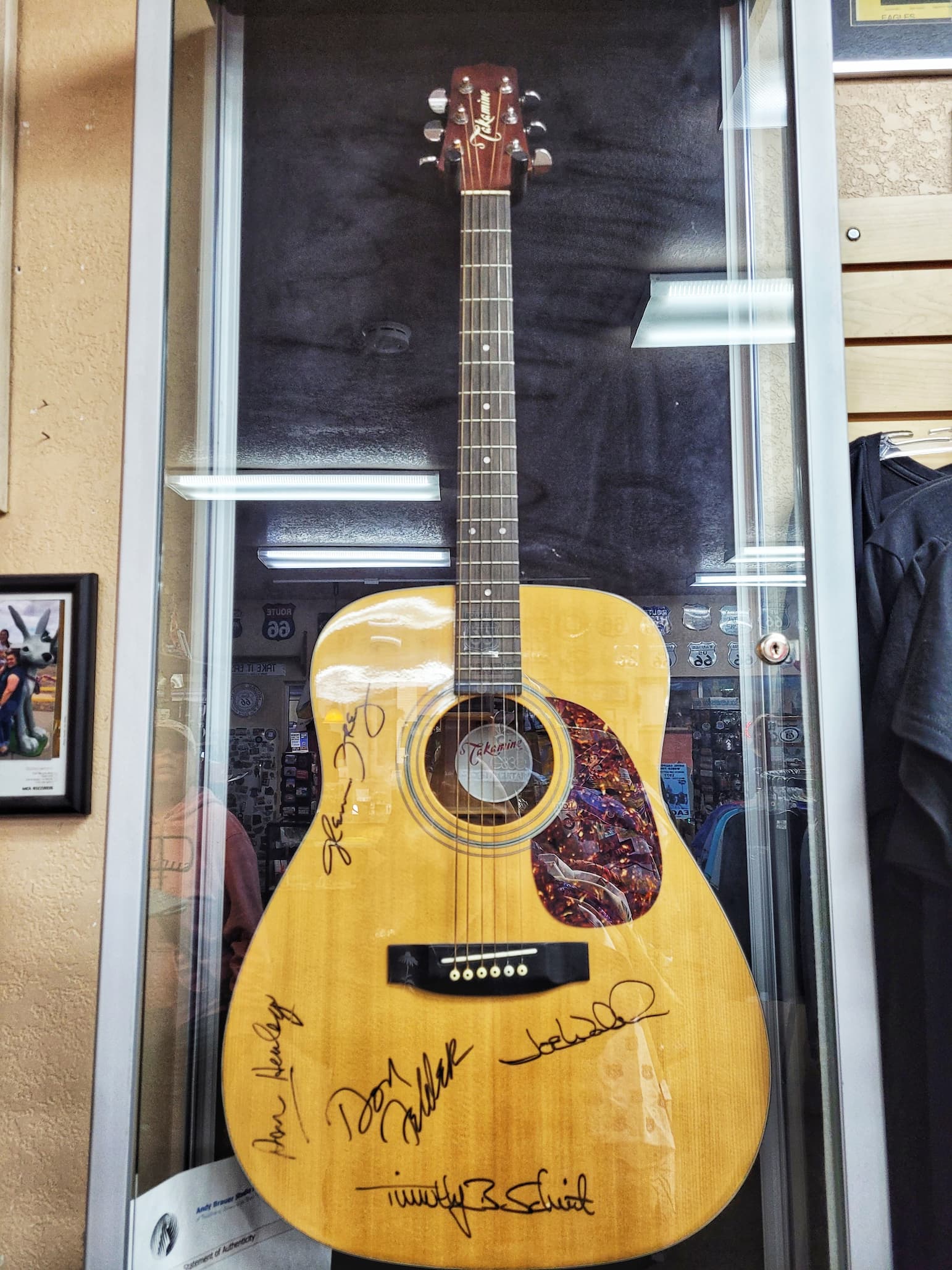 photo of eagles guitar