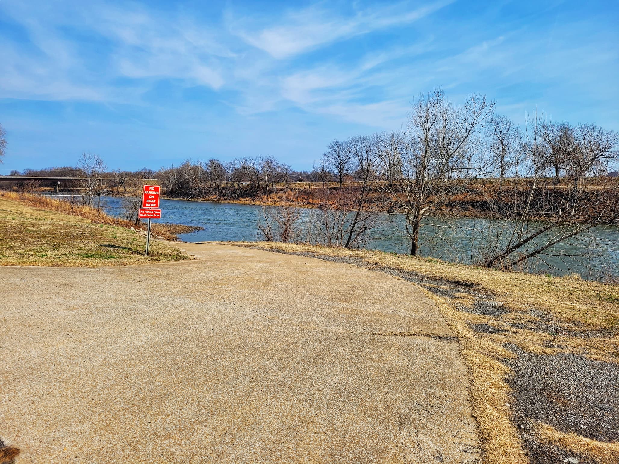 photo of baxter springs boat launch