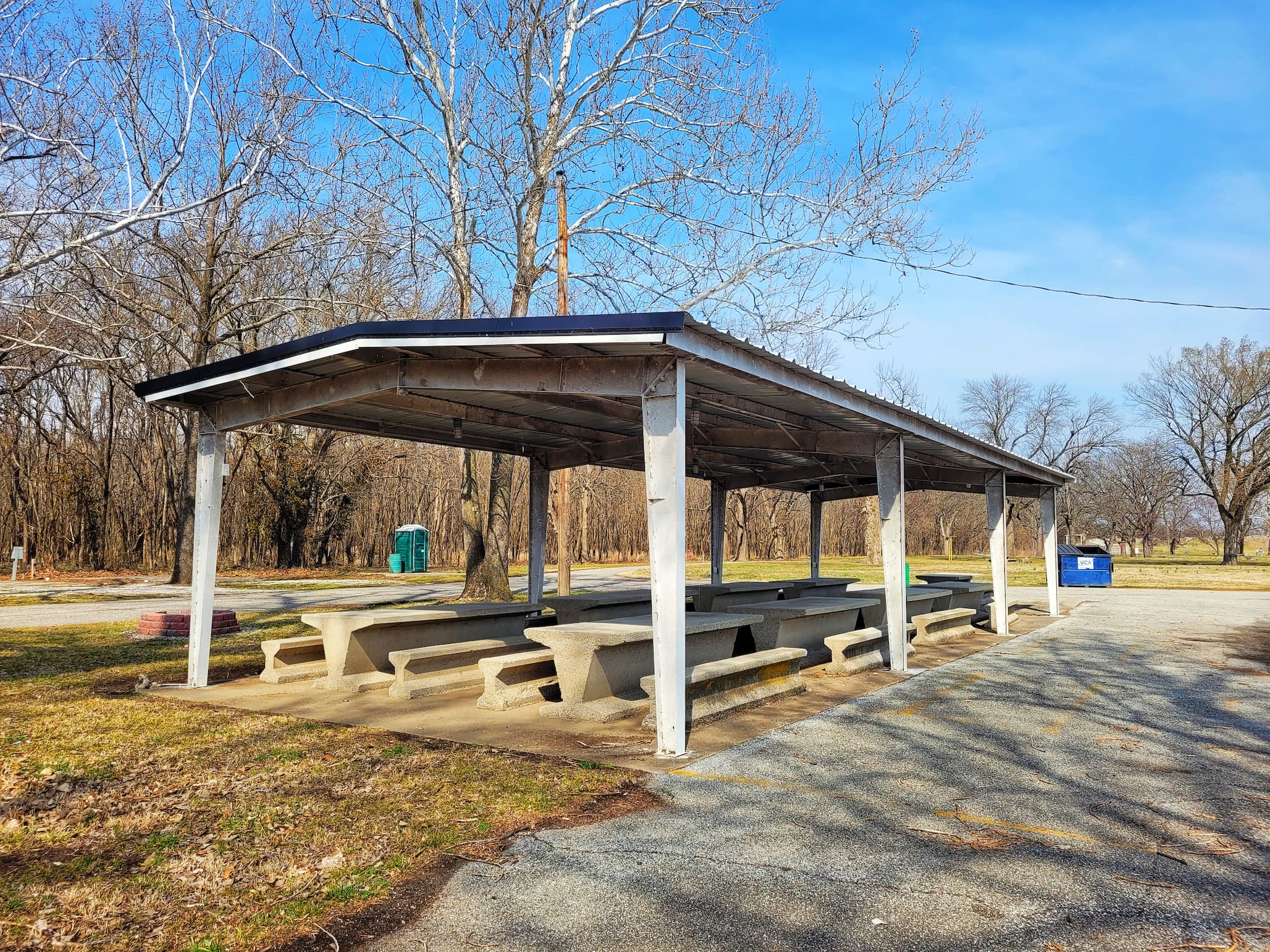 photo of baxter springs park pavillion