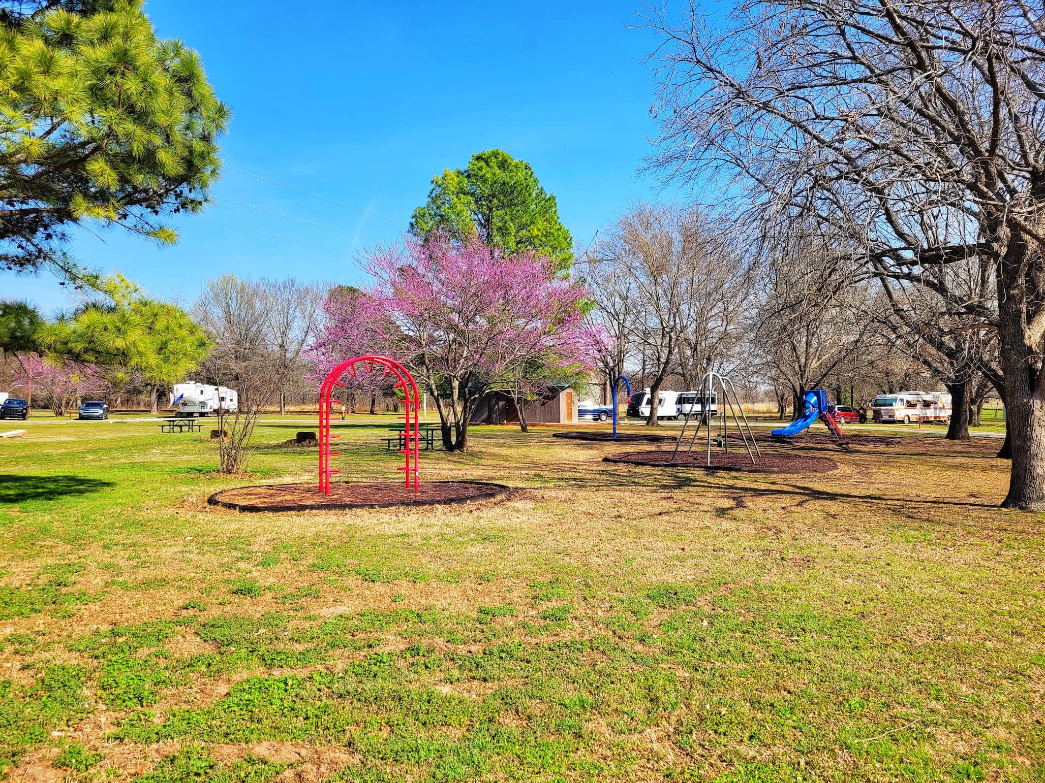 photo of brush creek campground playground