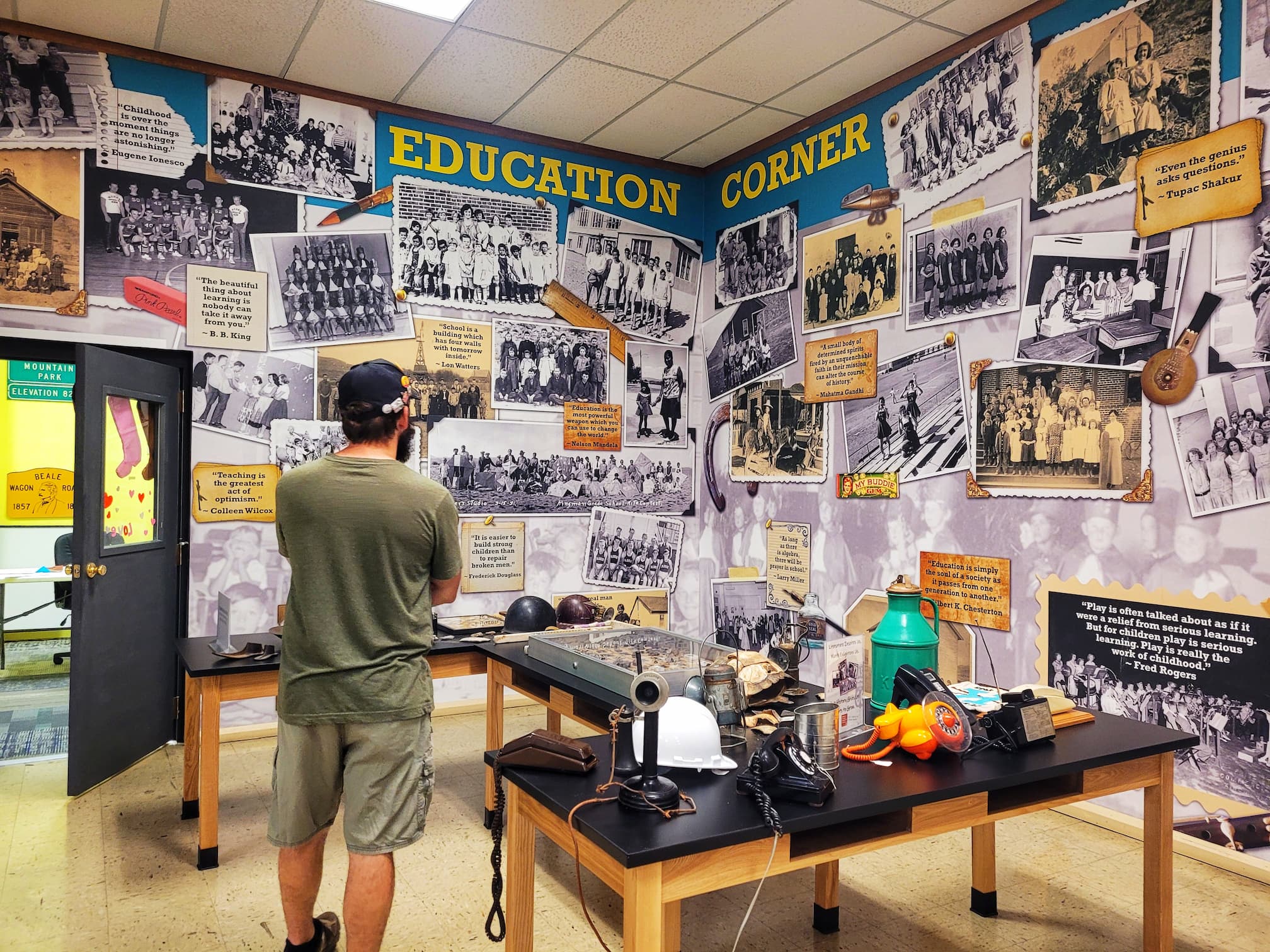 photo of mohave museum education corner