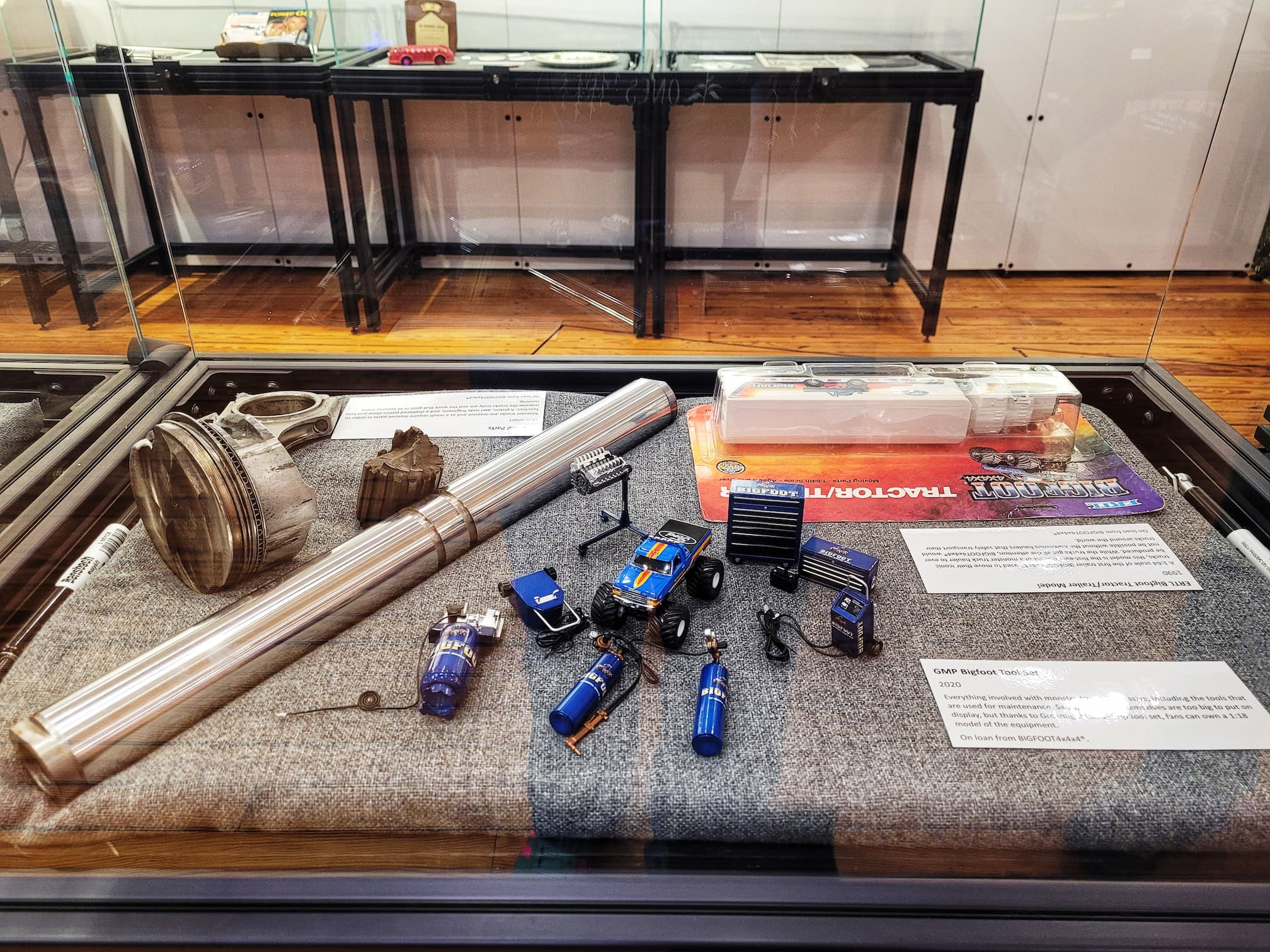 photo of red cedar inn museum bigfoot anniversary exhibit