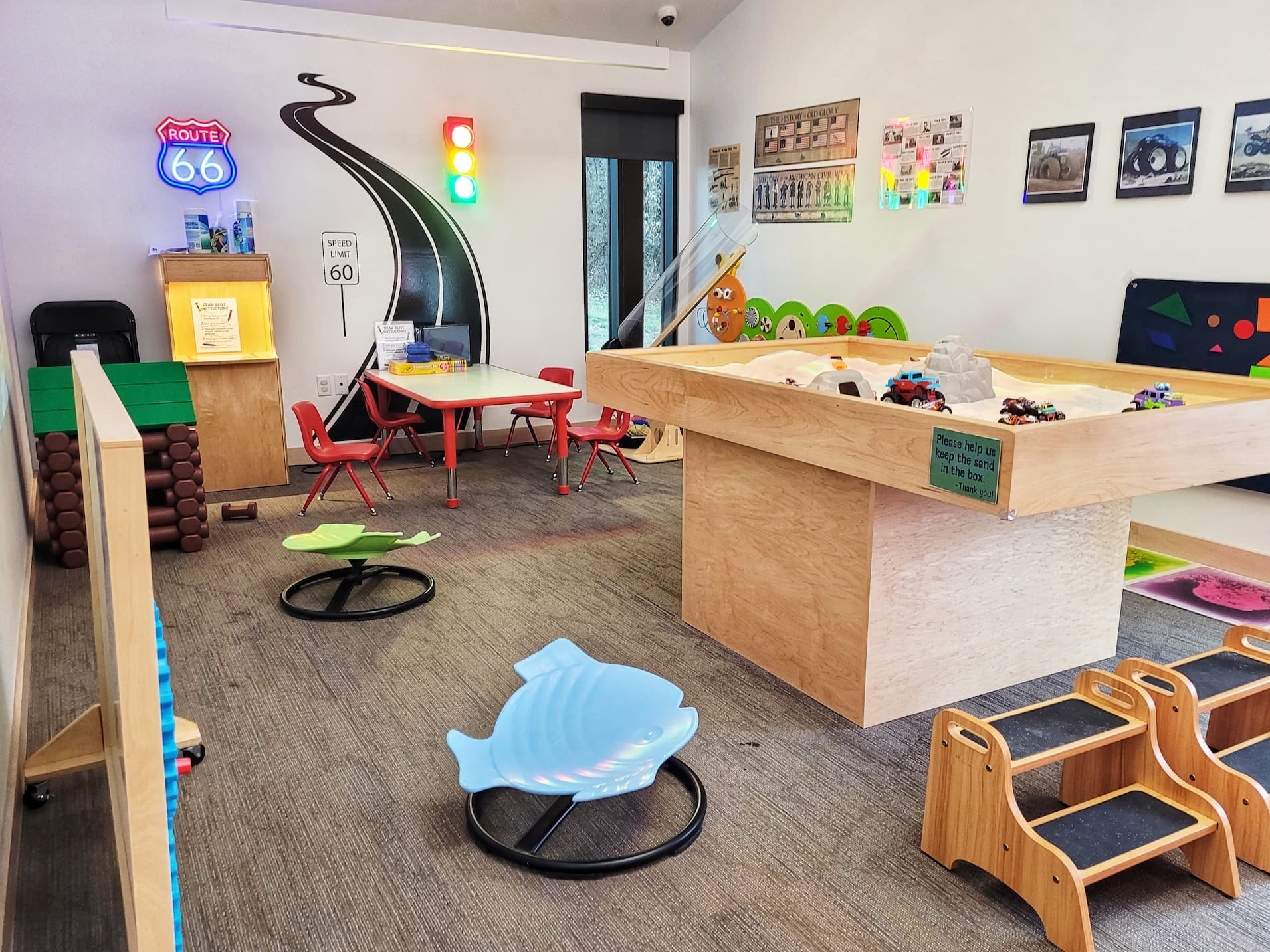 photo of red cedar inn museum kids room