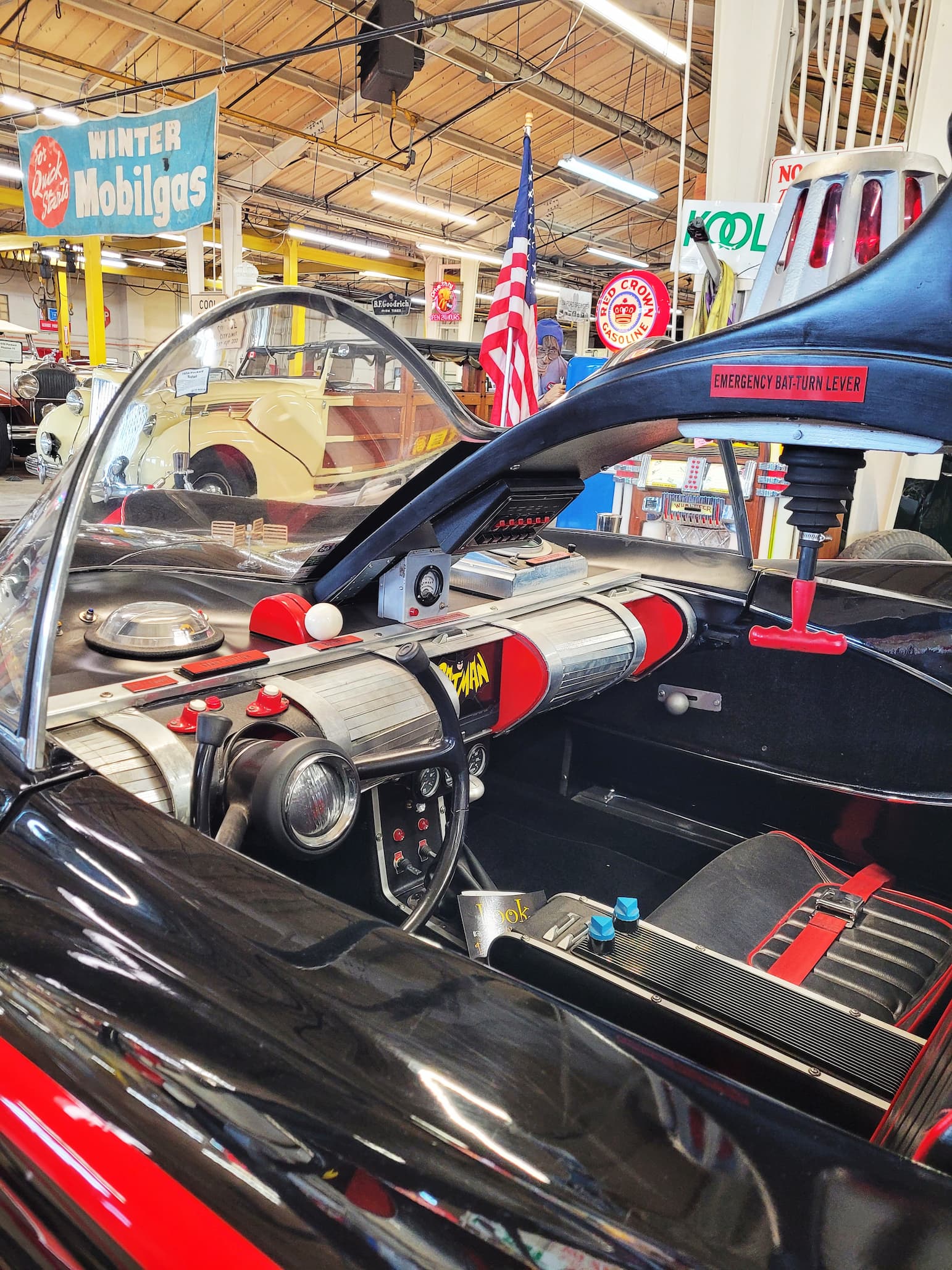 close up photo of 1971 gotham roadster