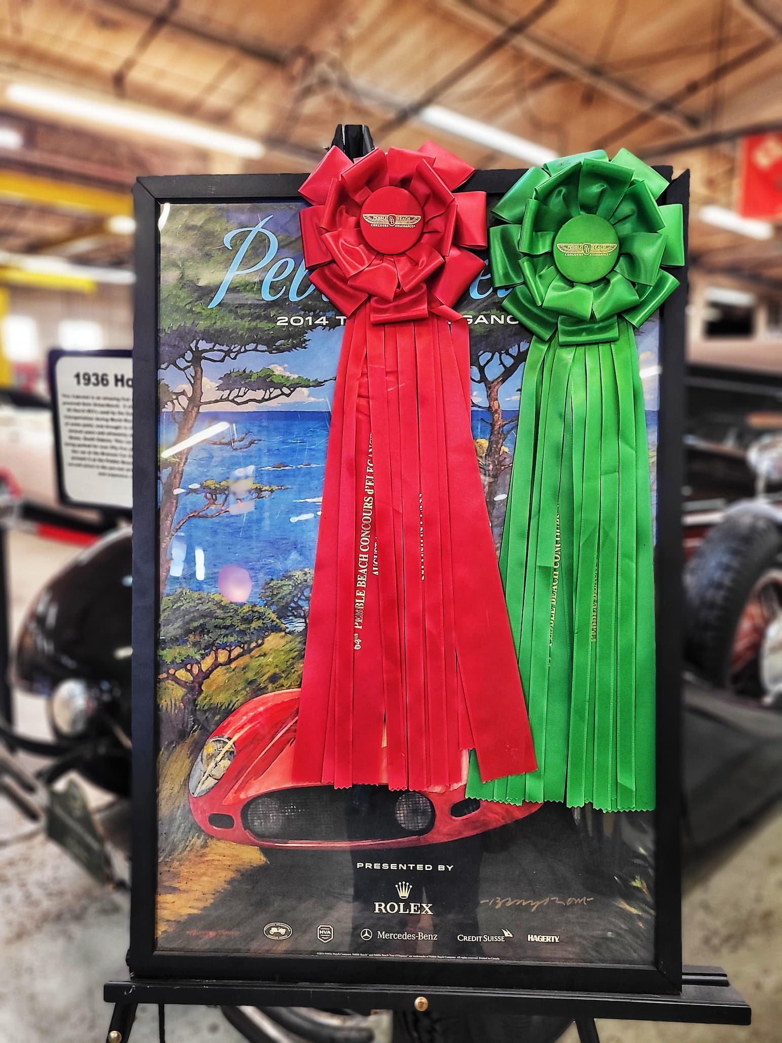 photo of pebble beach concourse awards