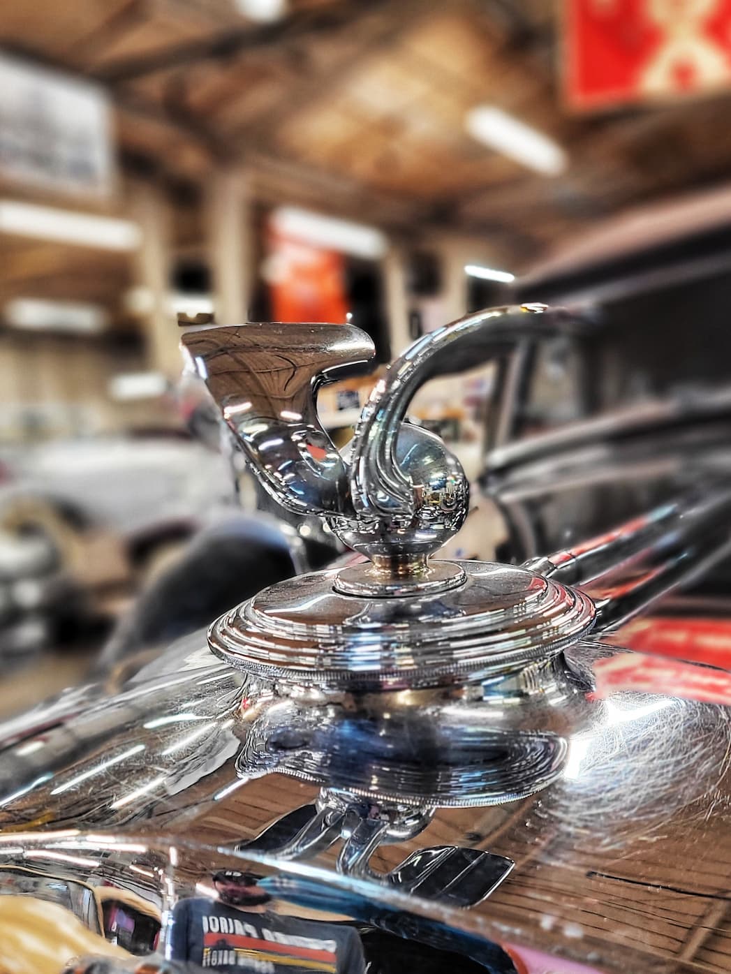 photo of horch hood ornament