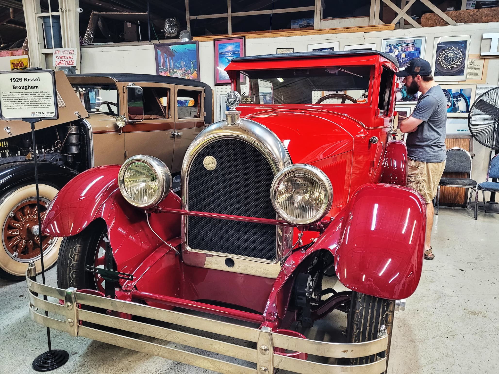 photo of 1926 kissel brougham