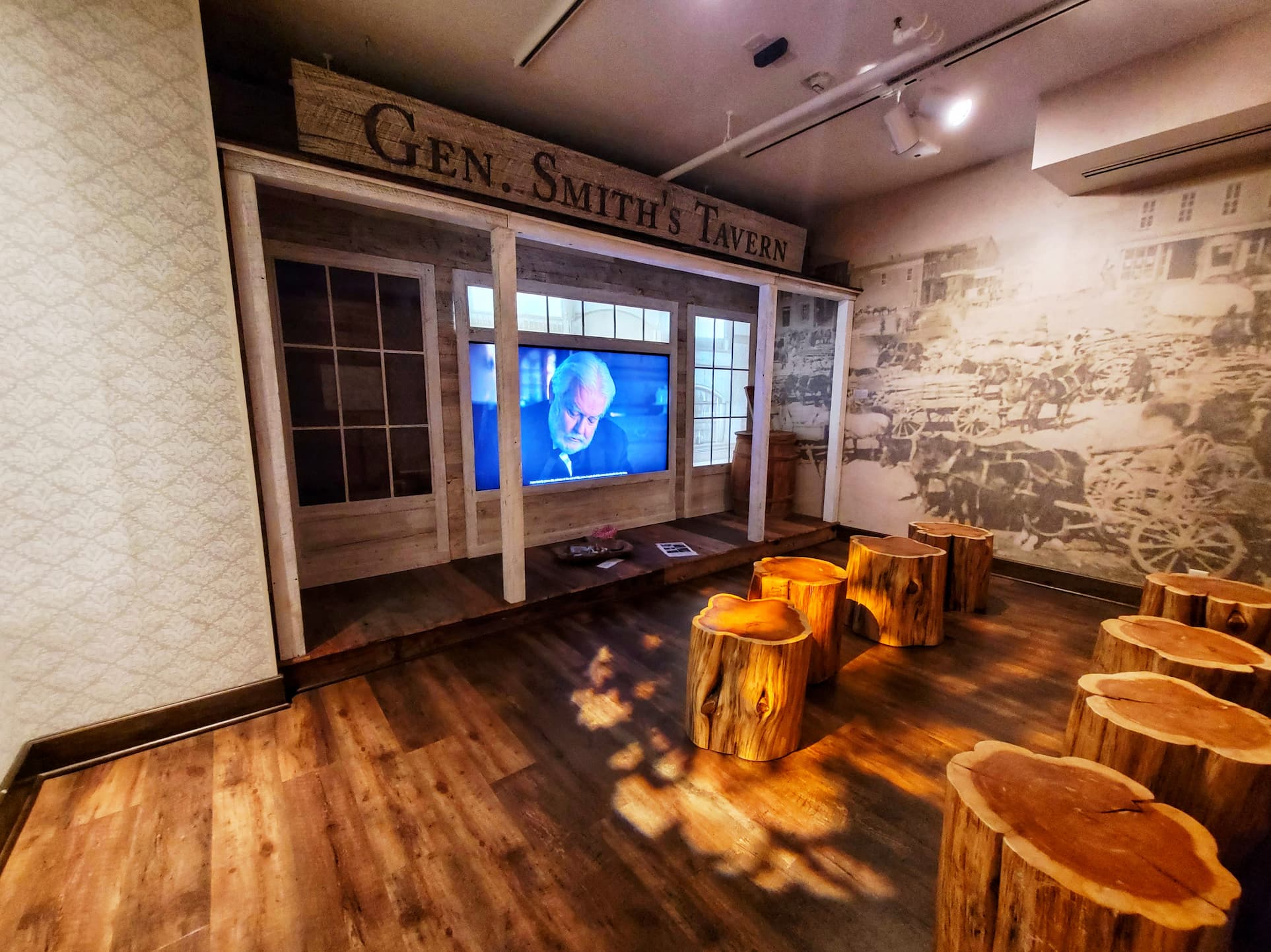 photo of pioneers gallery theater space
