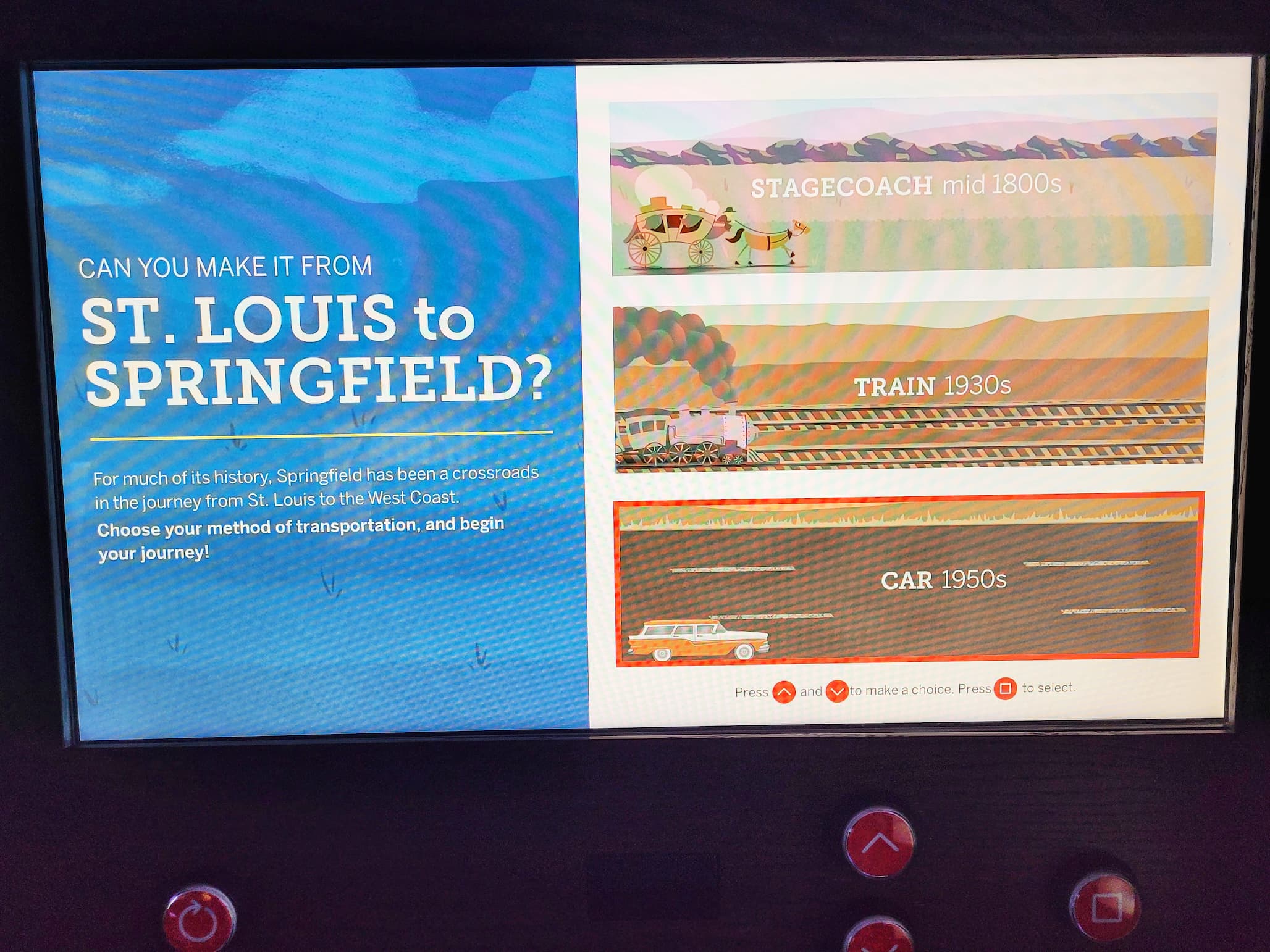 photo of springfield train digital game