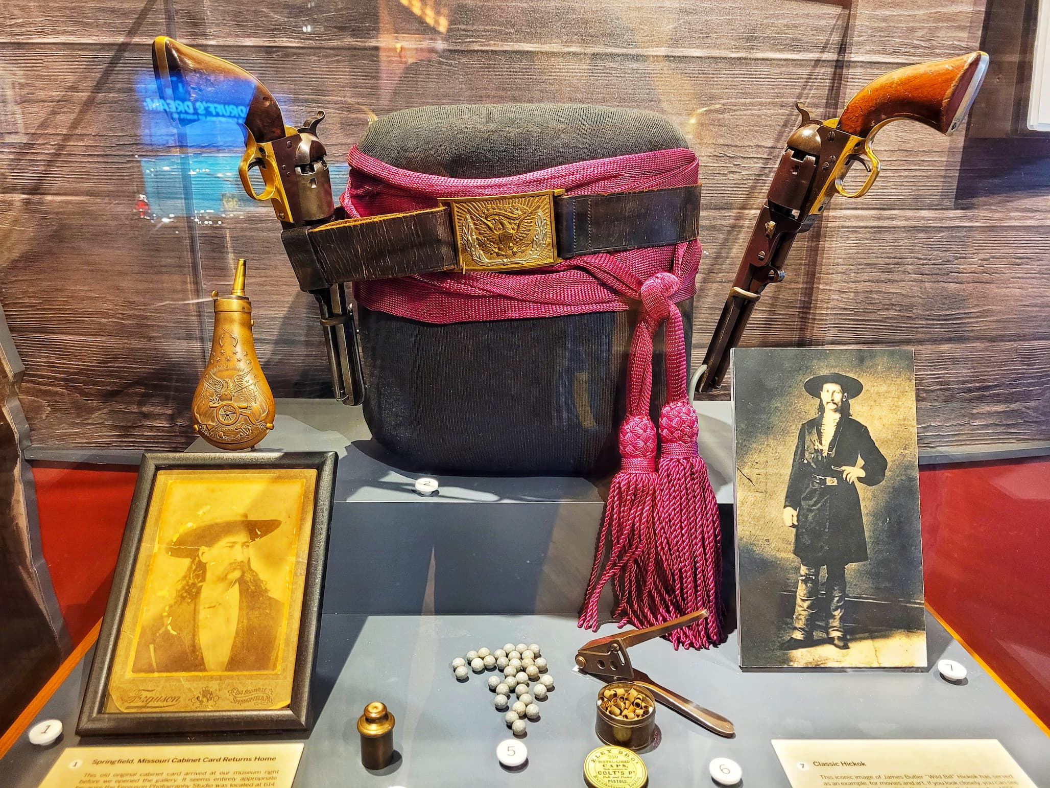 photo of wild bill hickock artifacts