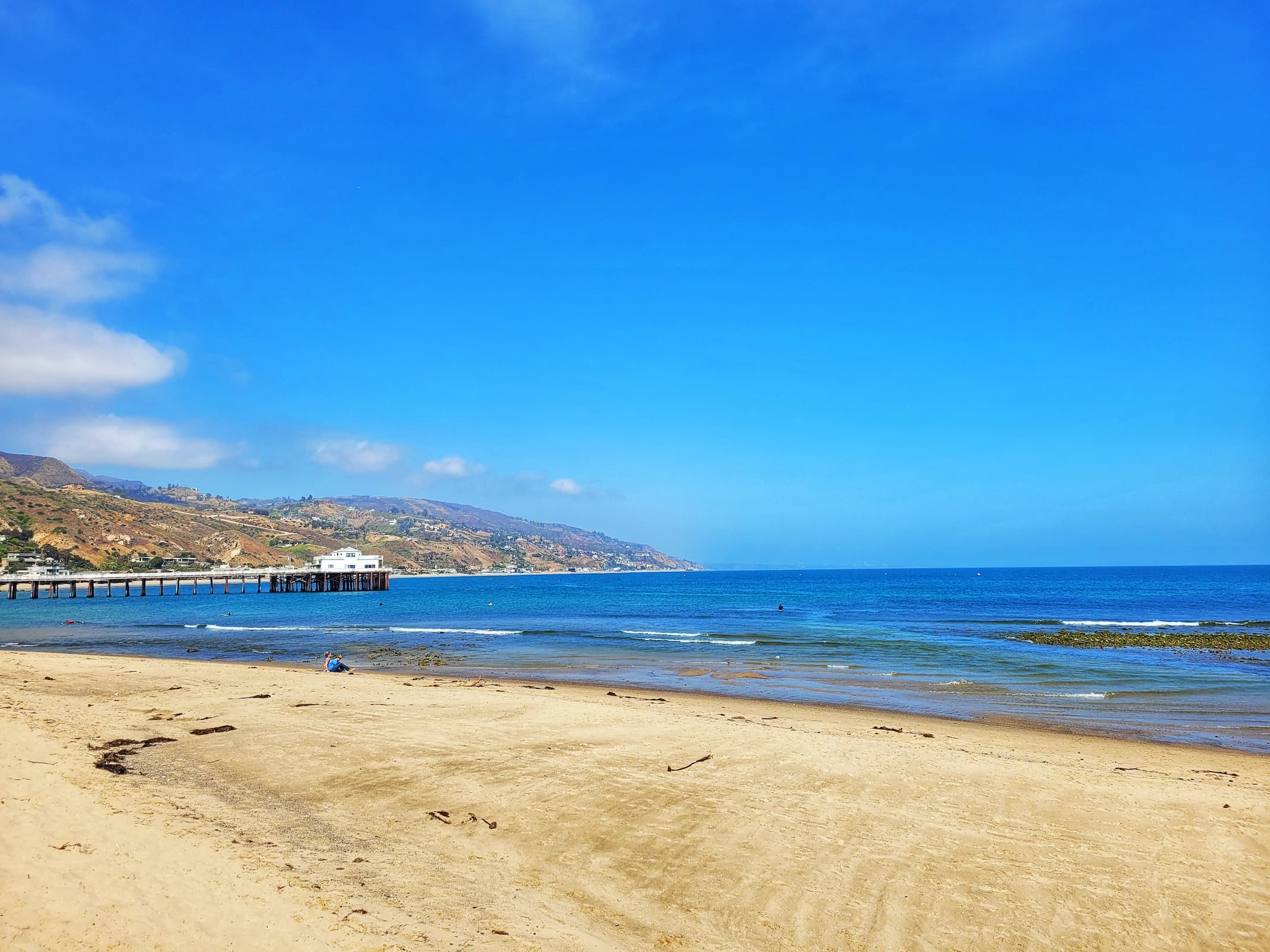 photo of malibu surf beach