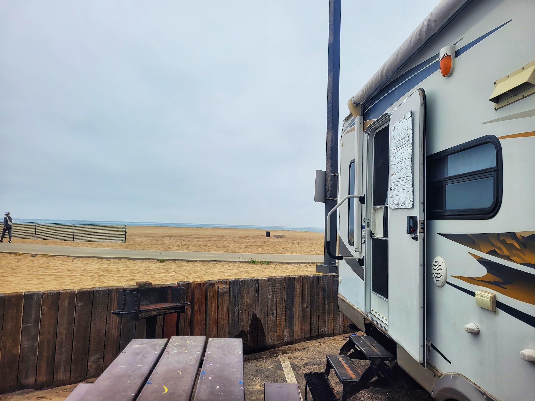 photo of dockweiler beach campsite