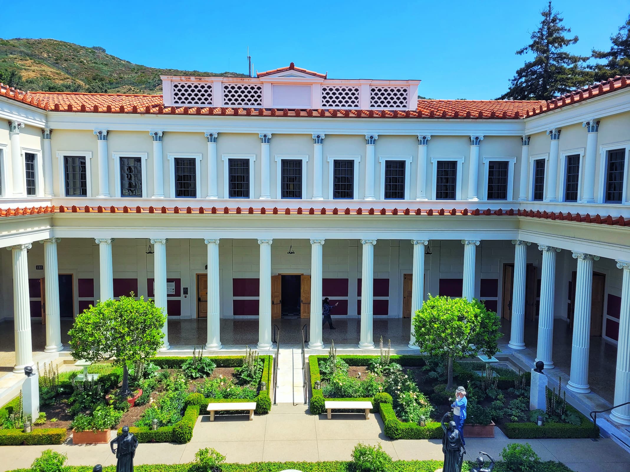 photo of getty villa